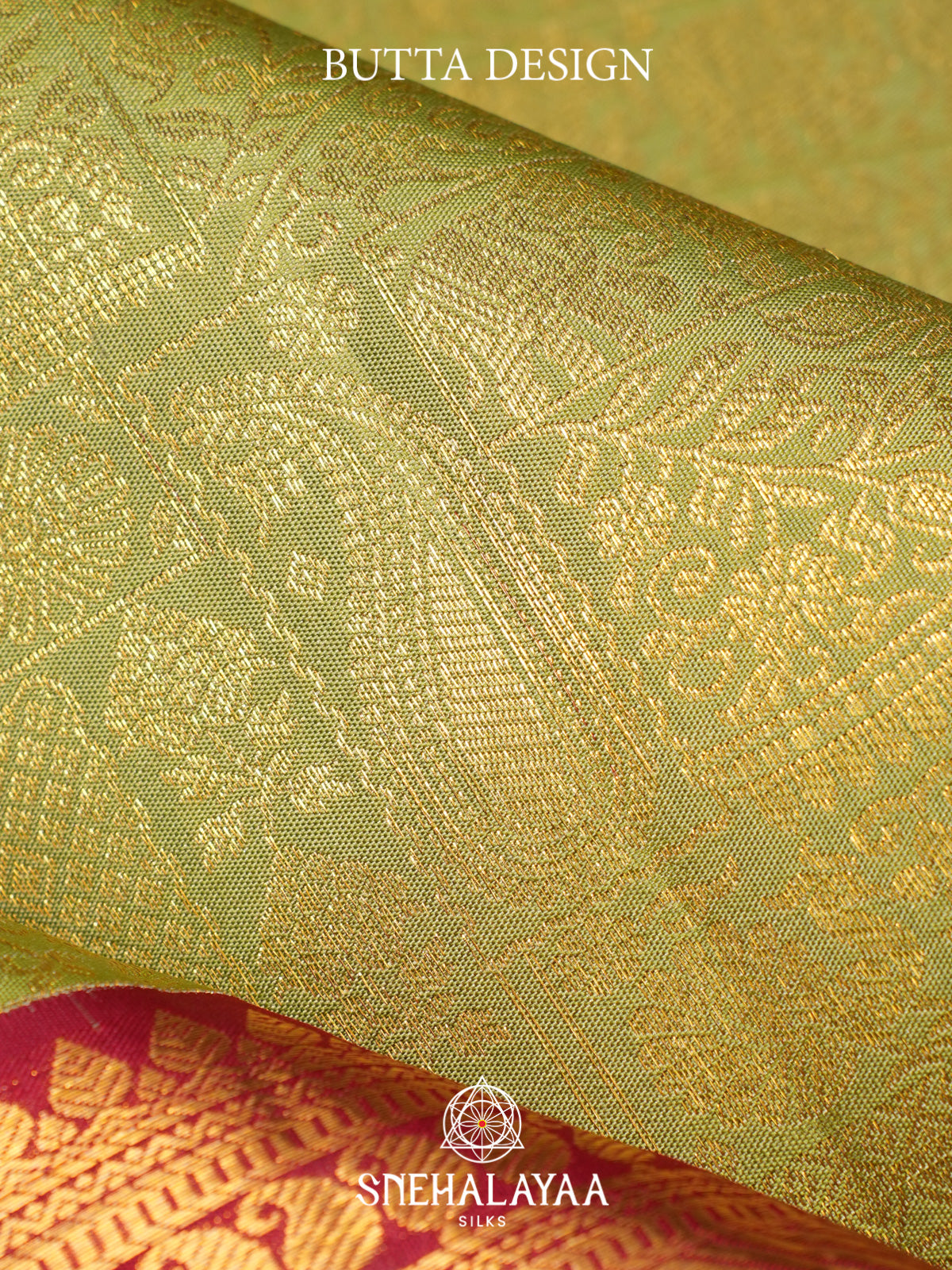 Pista Green Kanjivaram Silk Saree