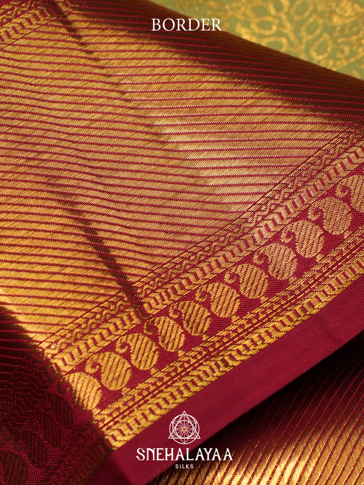 Pista Green Kanjivaram Silk Saree