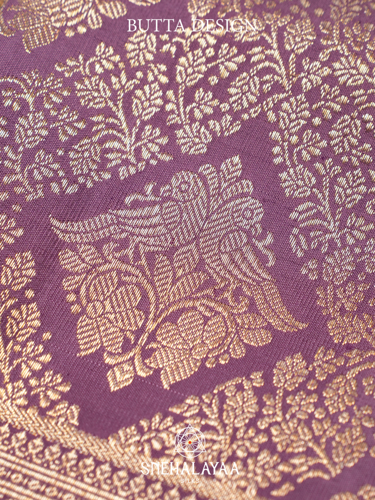 Plum Kanjivaram Silk Saree