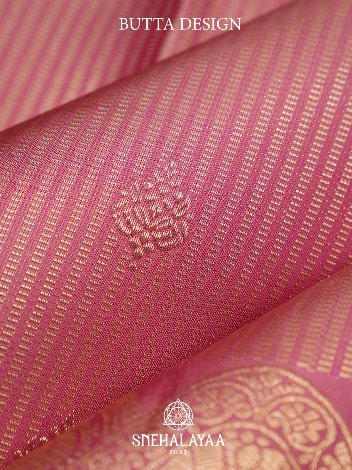 Pink Kanjivaram Silk Saree