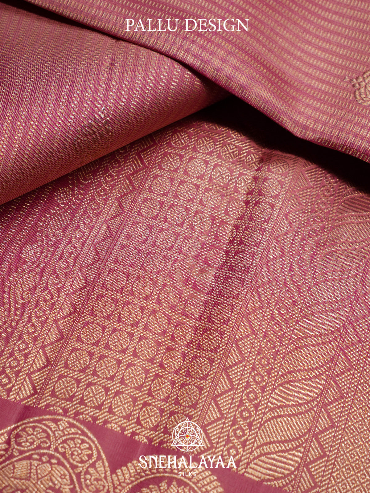 Pink Kanjivaram Silk Saree