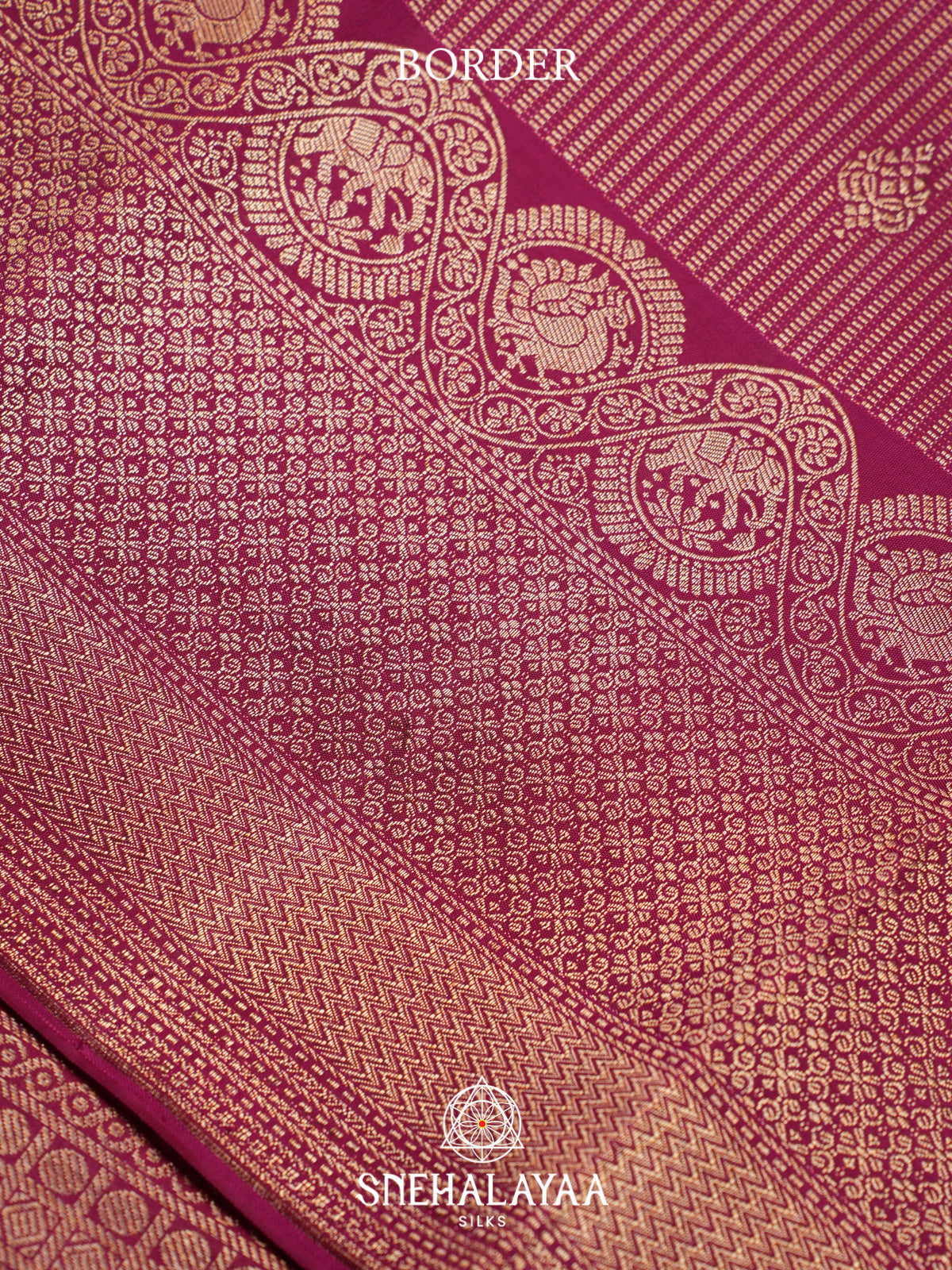 Meganta Kanjivaram Silk Saree