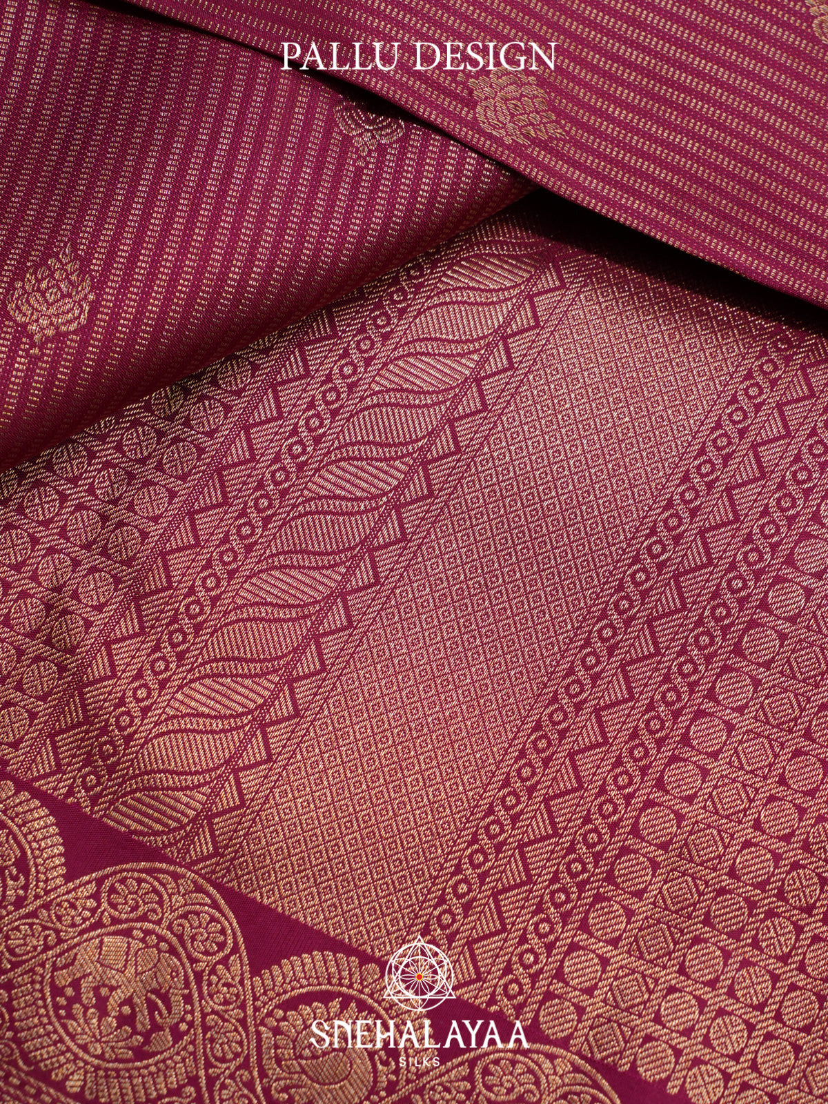 Meganta Kanjivaram Silk Saree