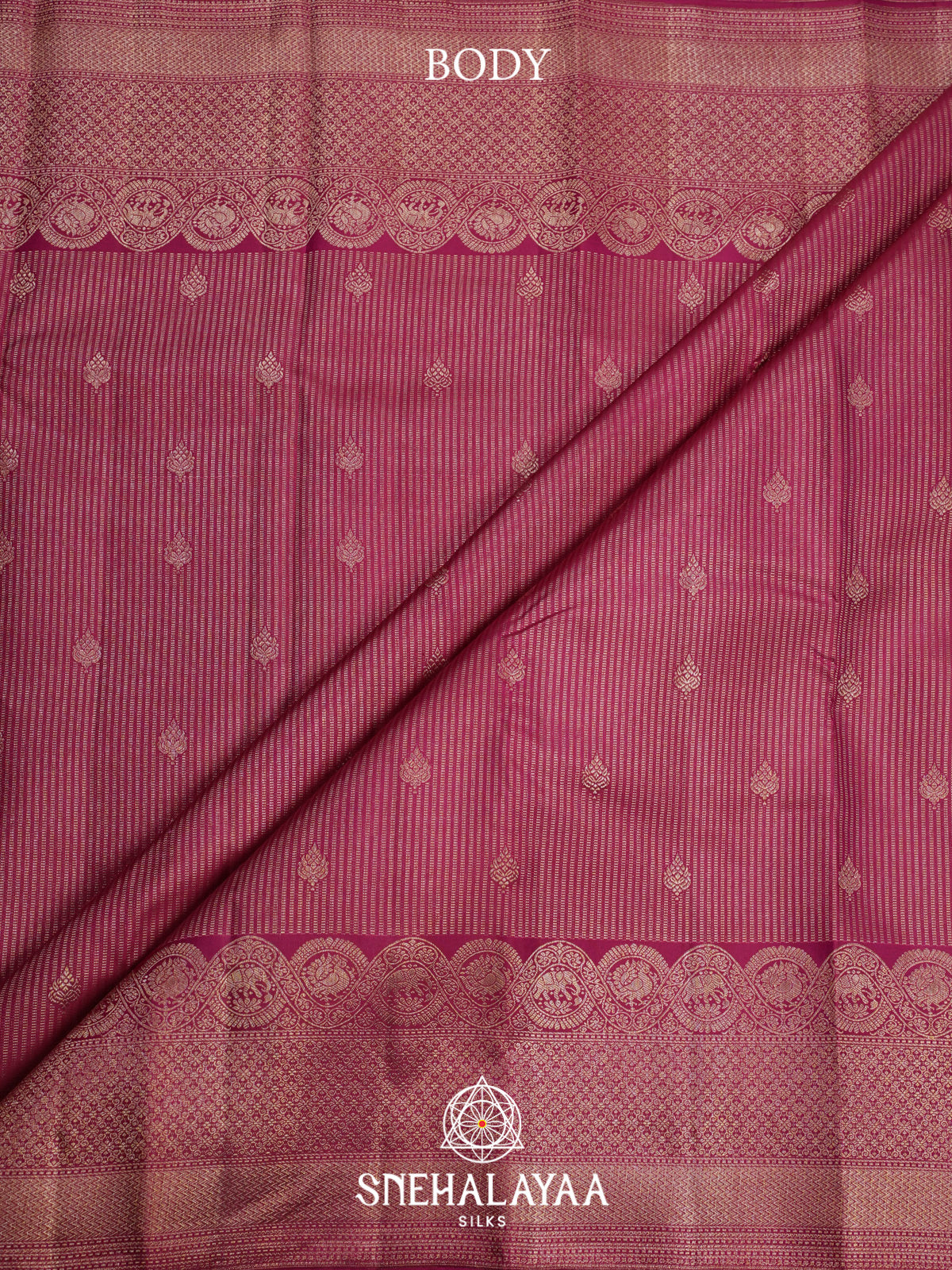 Meganta Kanjivaram Silk Saree