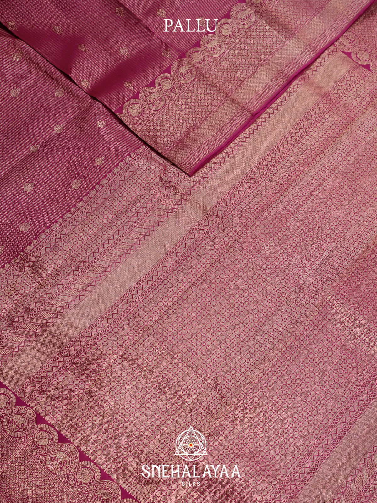 Meganta Kanjivaram Silk Saree
