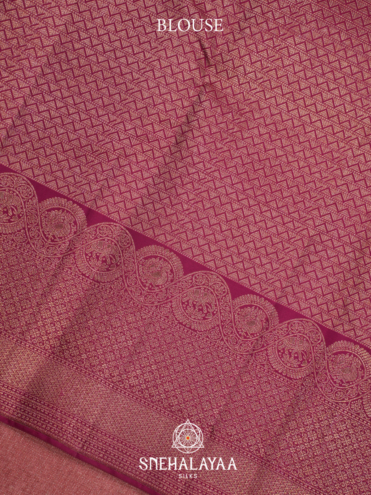Meganta Kanjivaram Silk Saree