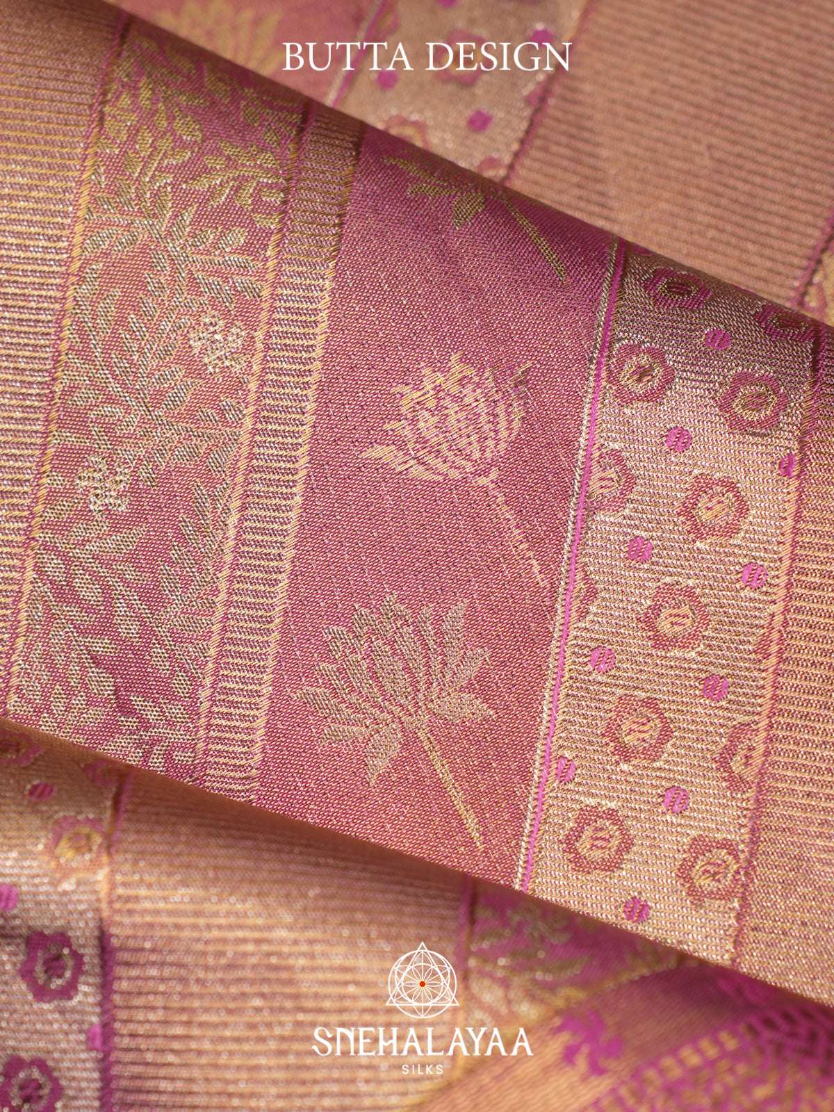 Pink Kanjivaram Silk Saree