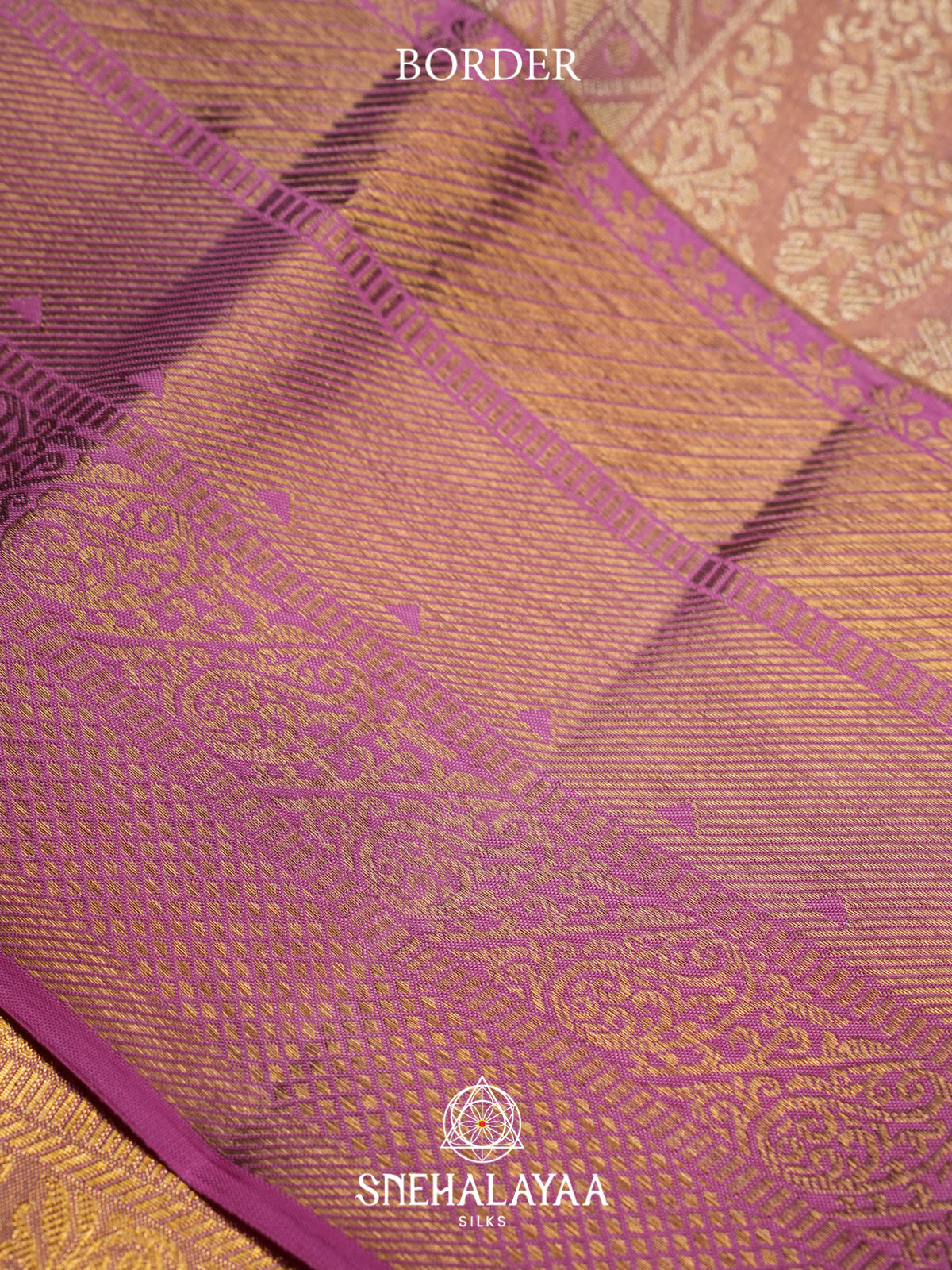 Pink Kanjivaram Silk Saree