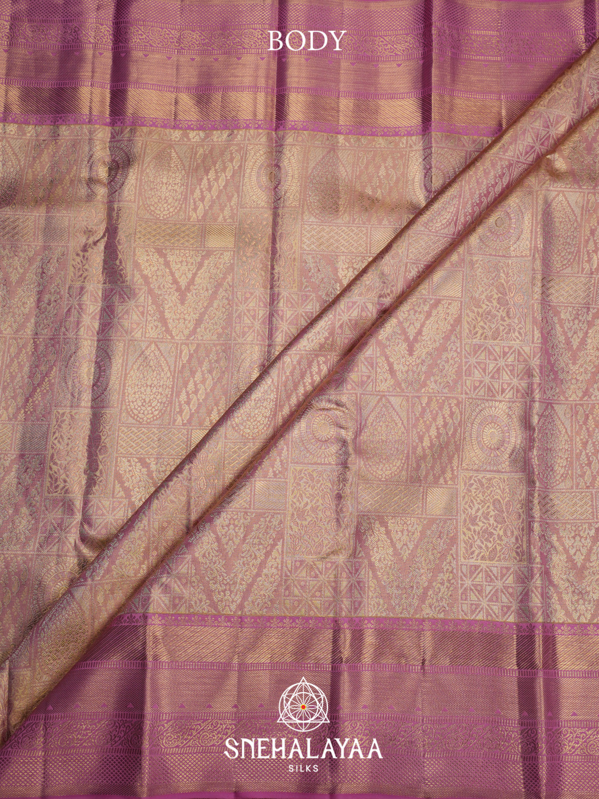 Pink Kanjivaram Silk Saree