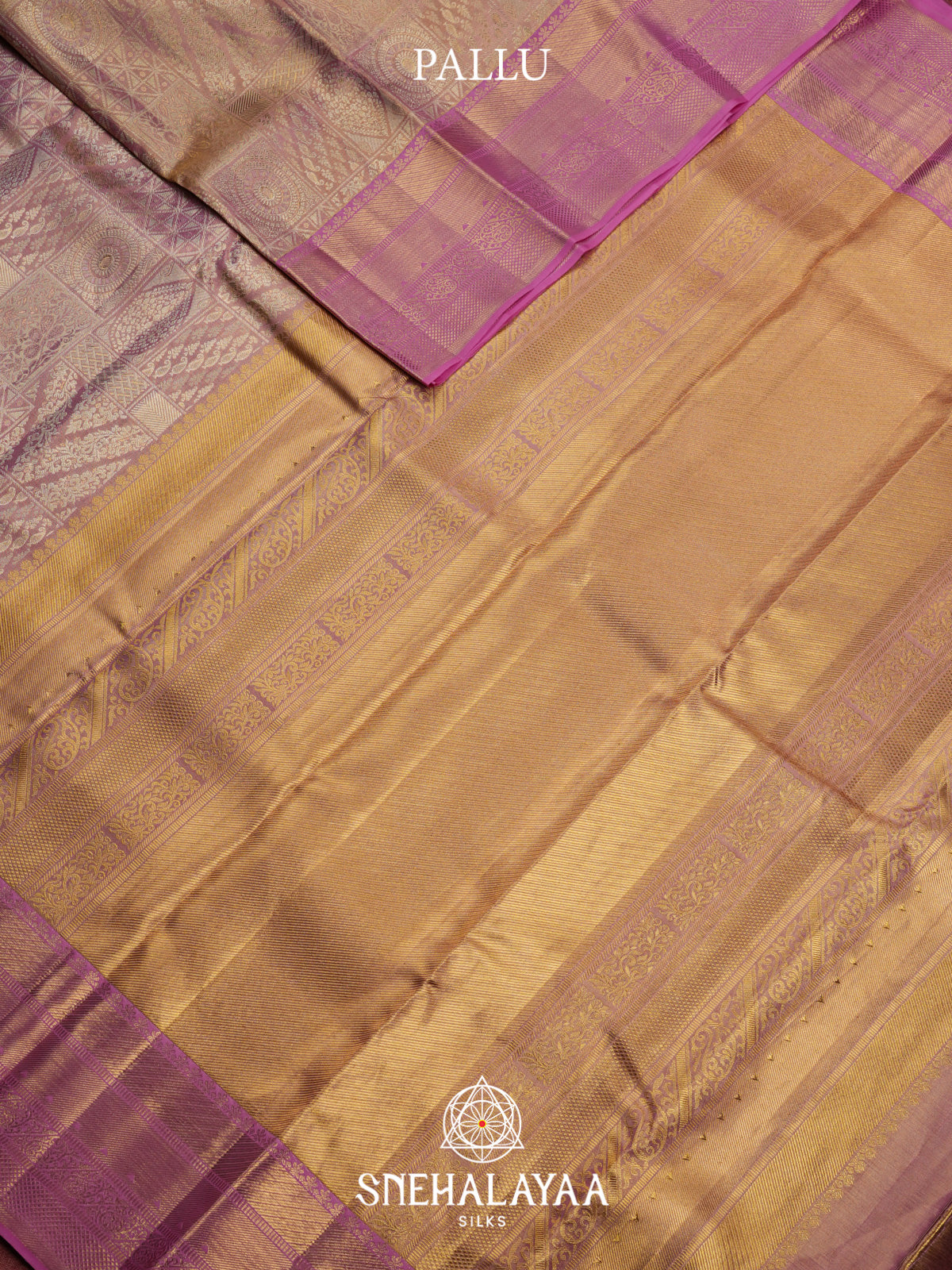 Pink Kanjivaram Silk Saree