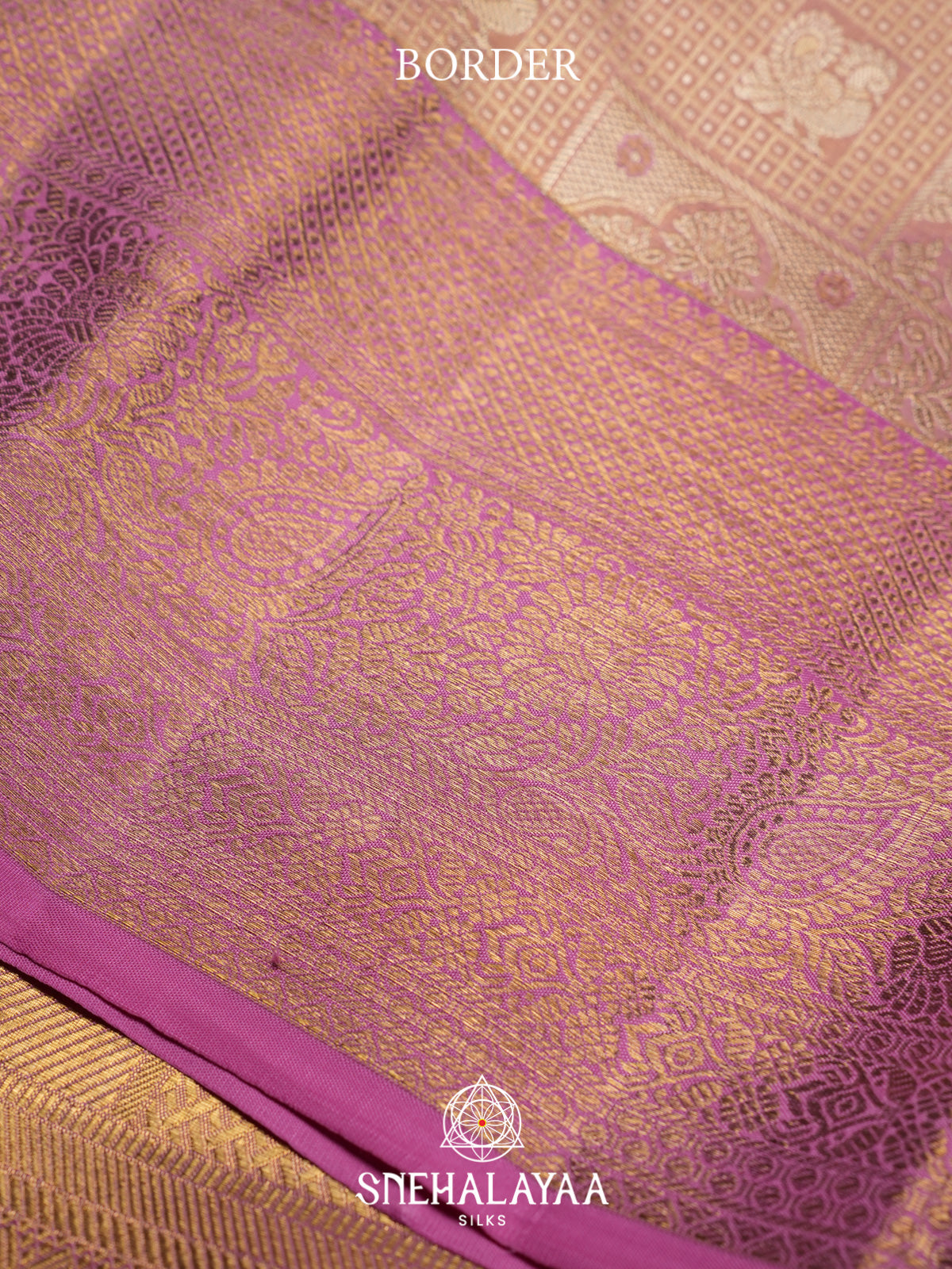 Pink Kanjivaram Silk Saree