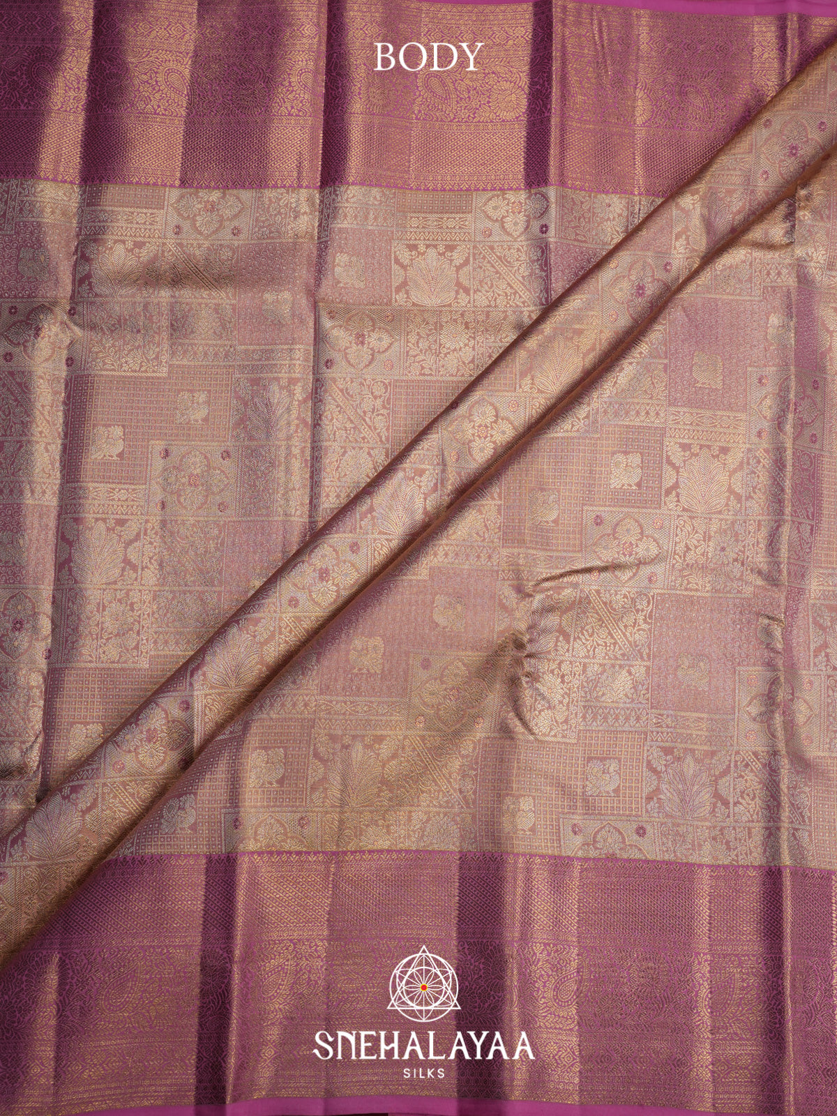 Pink Kanjivaram Silk Saree