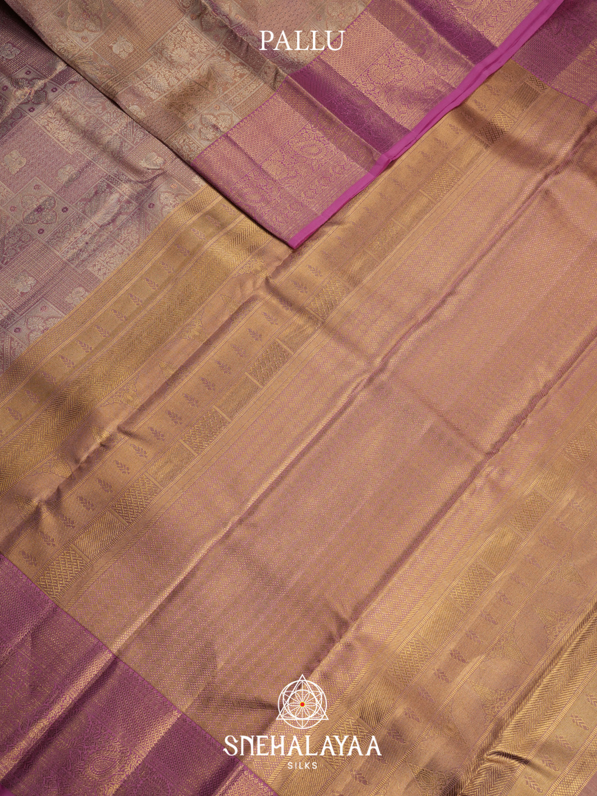Pink Kanjivaram Silk Saree