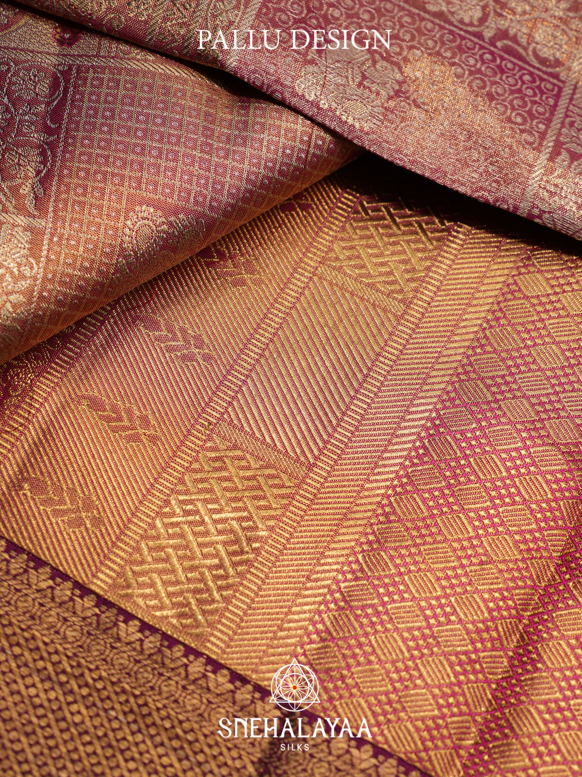 Rose Pink Kanjivaram Silk Saree