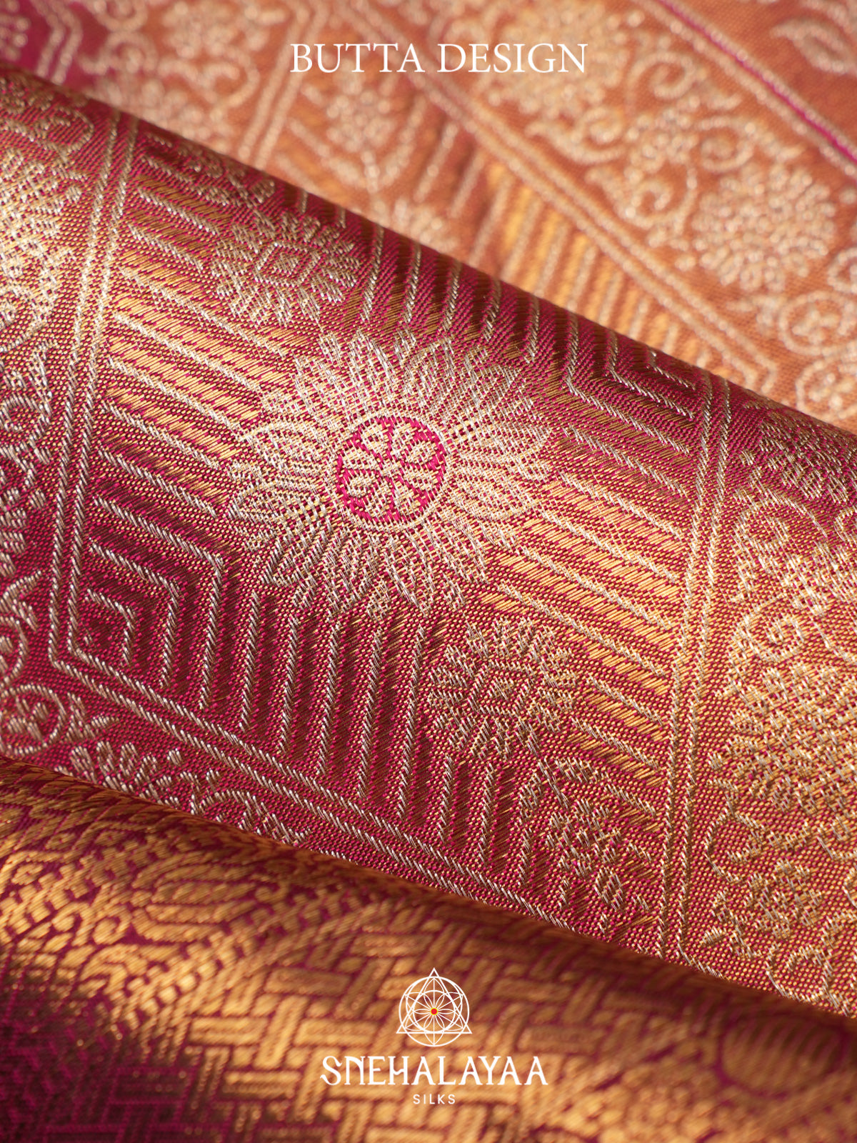 Rose Pink Kanjivaram Silk Saree