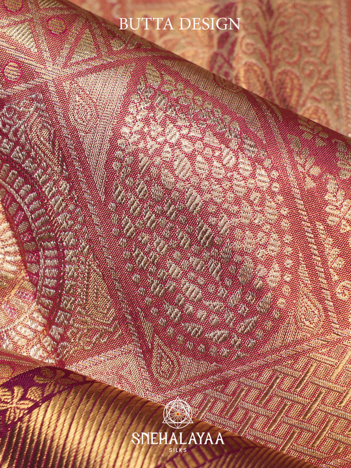 Rose Pink Kanjivaram Silk Saree