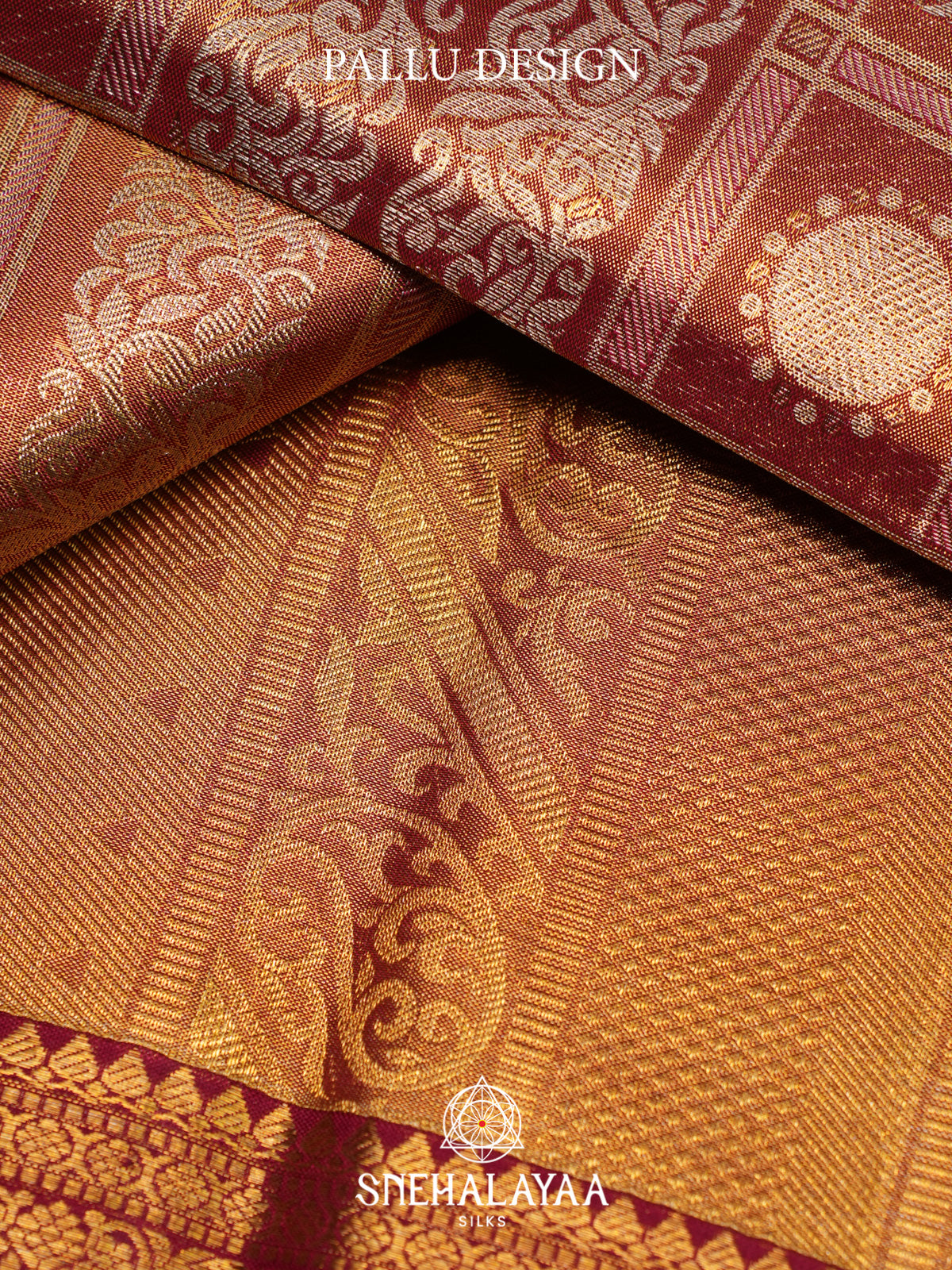 Gold Kanjivaram Silk Saree