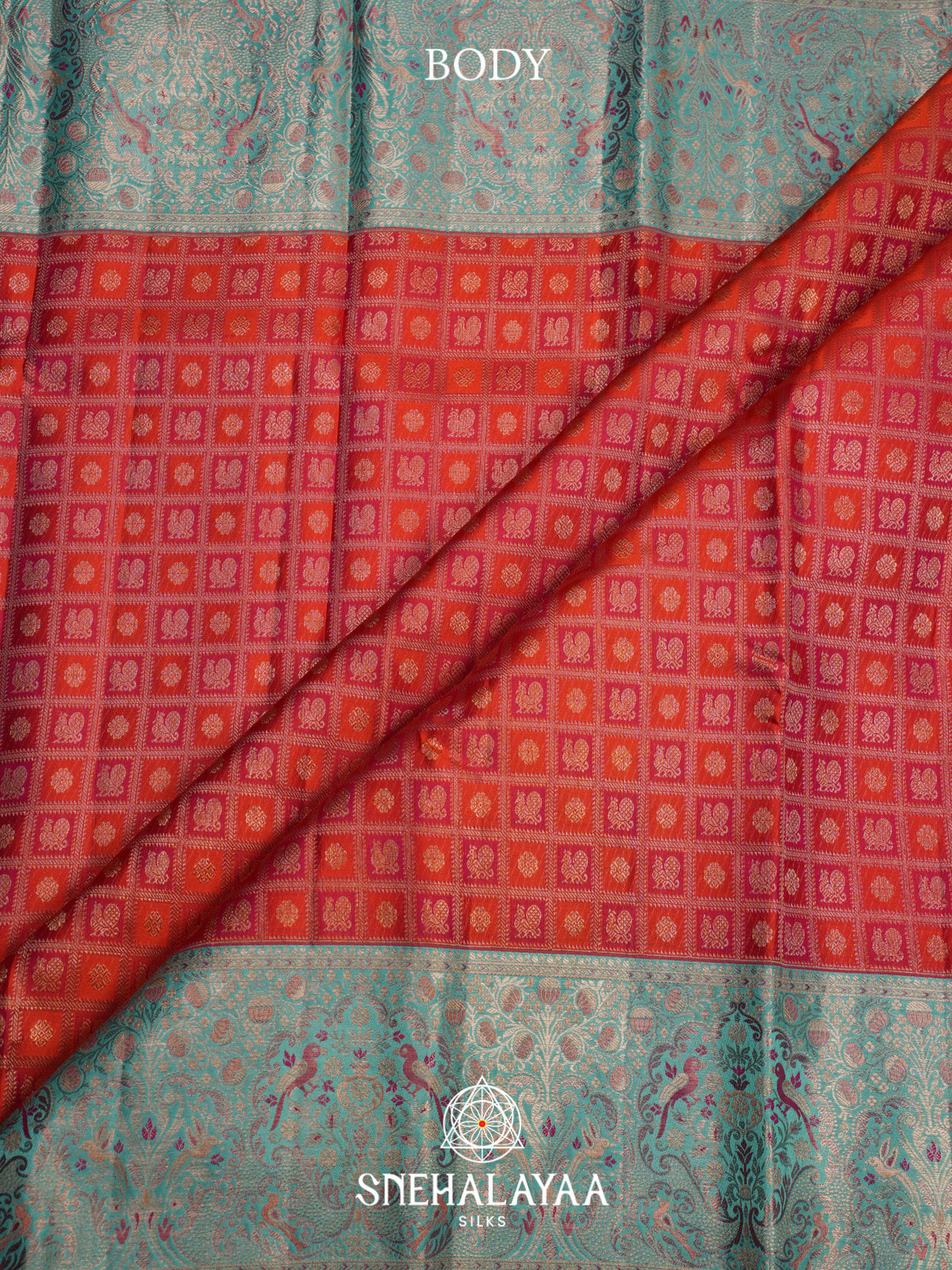 Red Kanjivaram Silk Saree