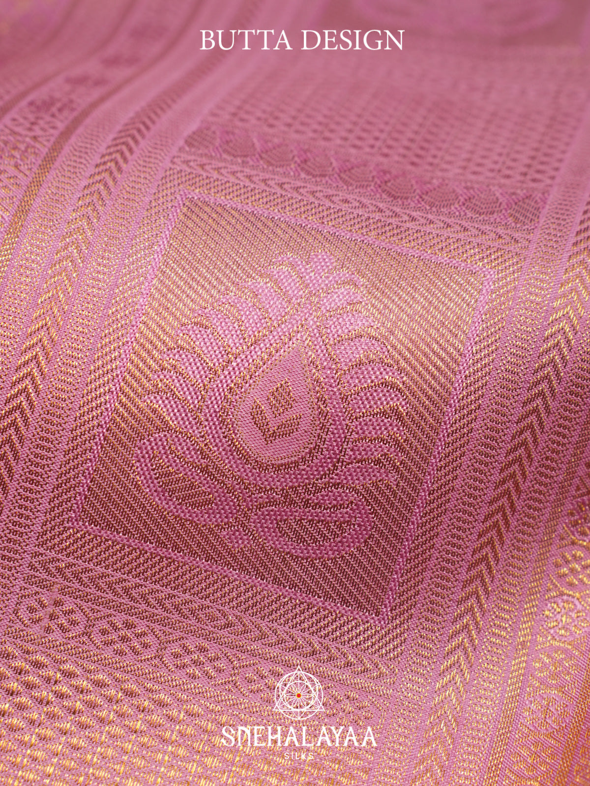 Pink Kanjivaram Silk Saree
