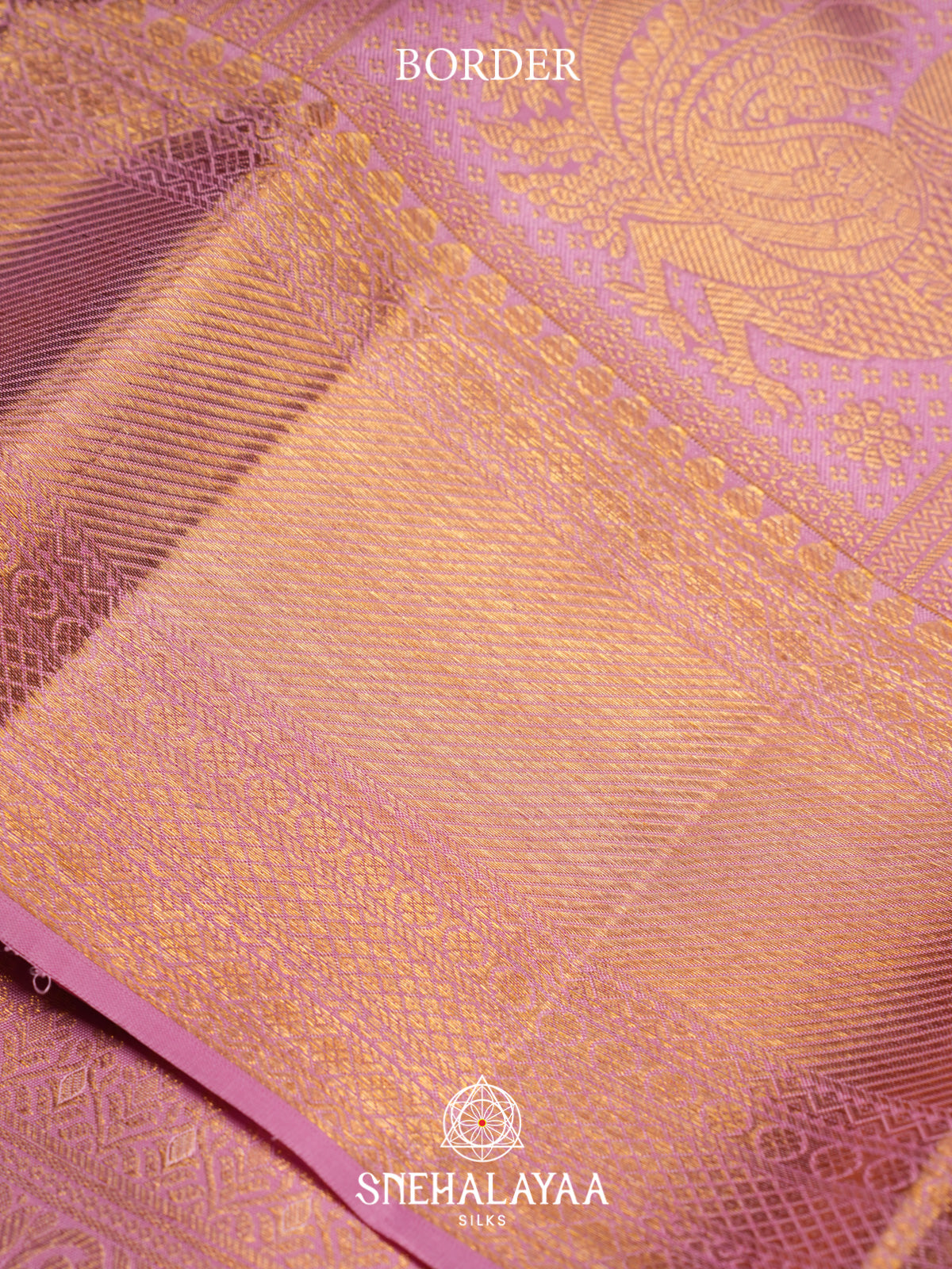 Pink Kanjivaram Silk Saree