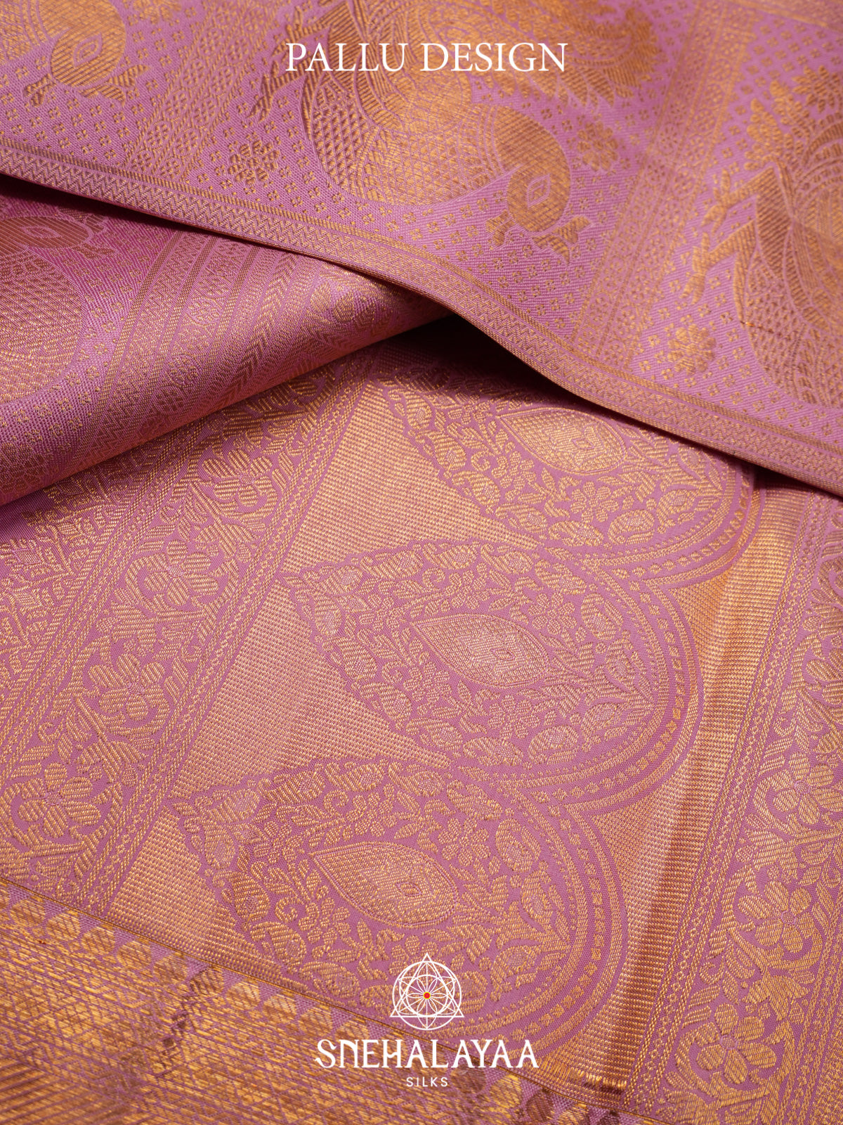 Pink Kanjivaram Silk Saree