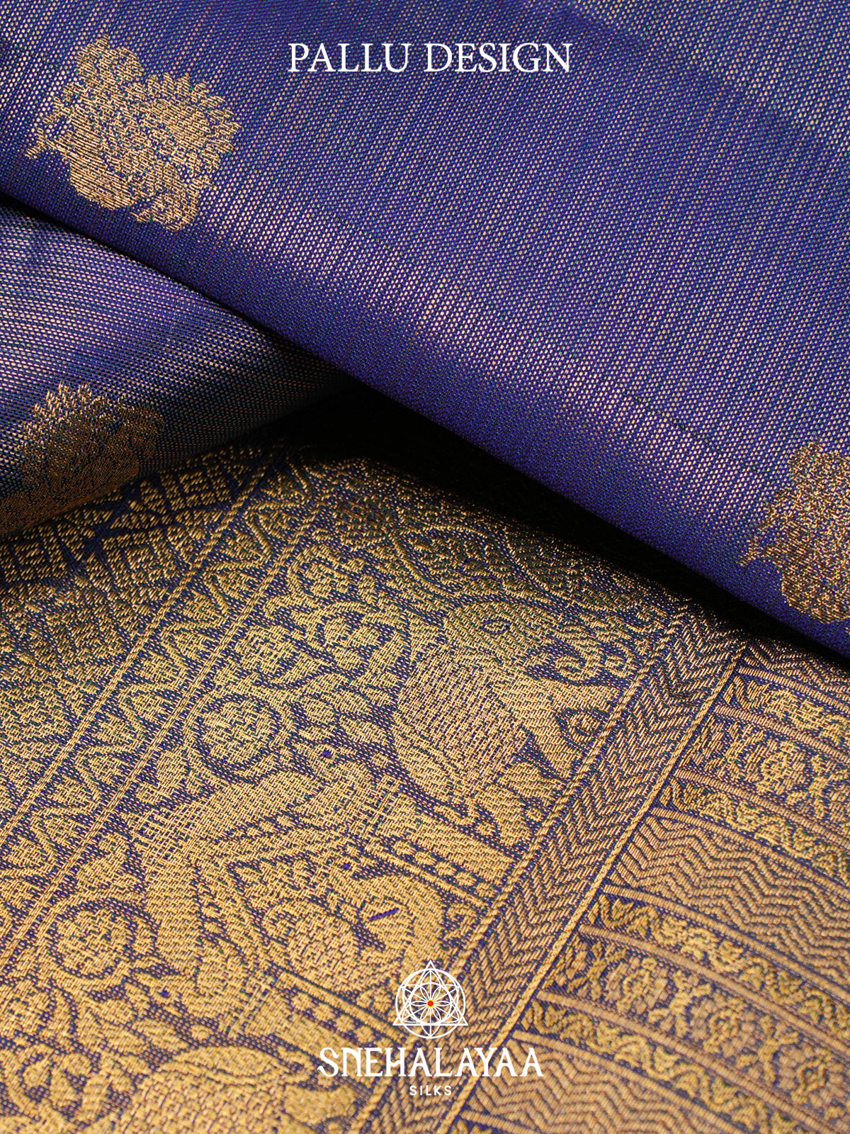 Purple Kanjivaram Silk Saree