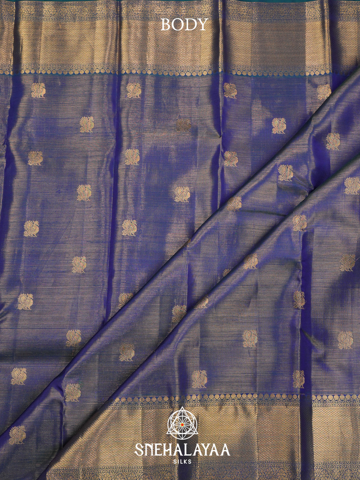 Purple Kanjivaram Silk Saree