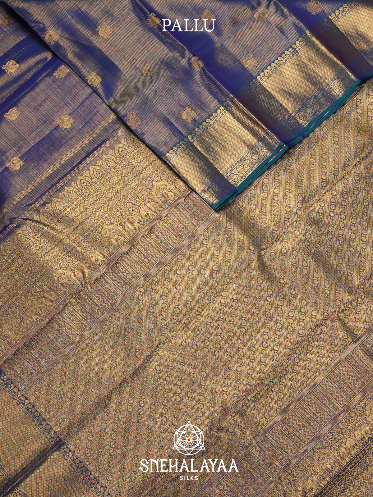 Purple Kanjivaram Silk Saree