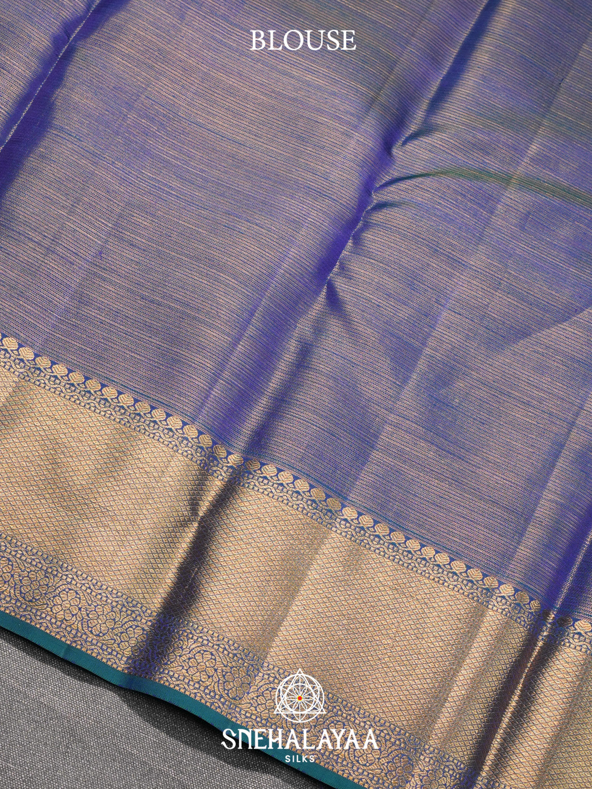 Purple Kanjivaram Silk Saree