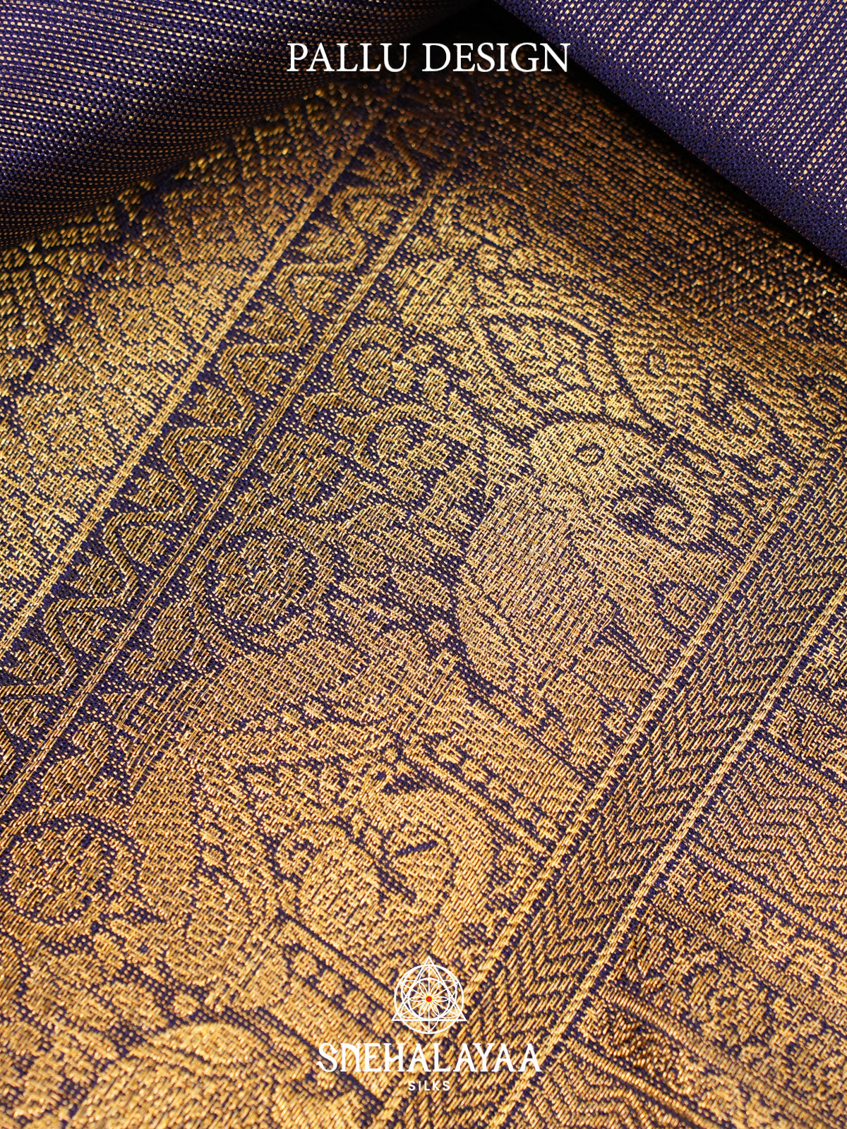 Purple Kanjivaram Silk Saree
