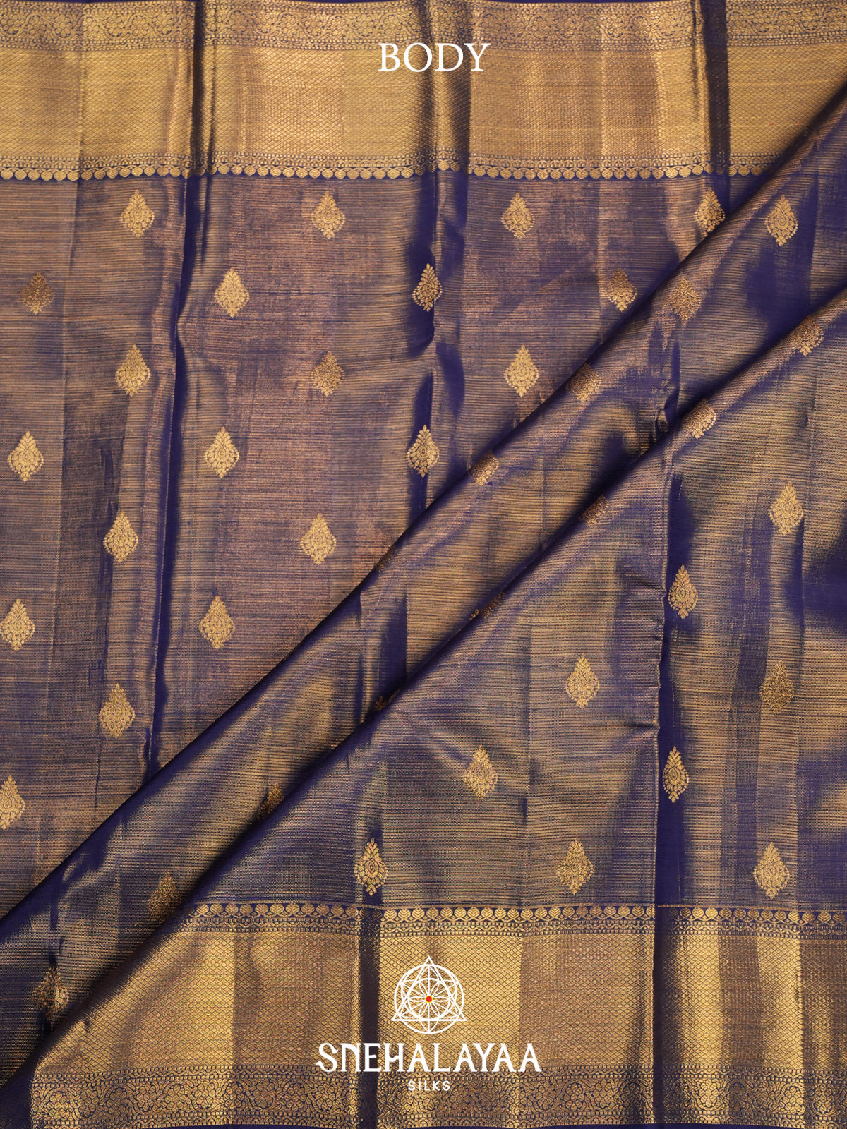 Purple Kanjivaram Silk Saree