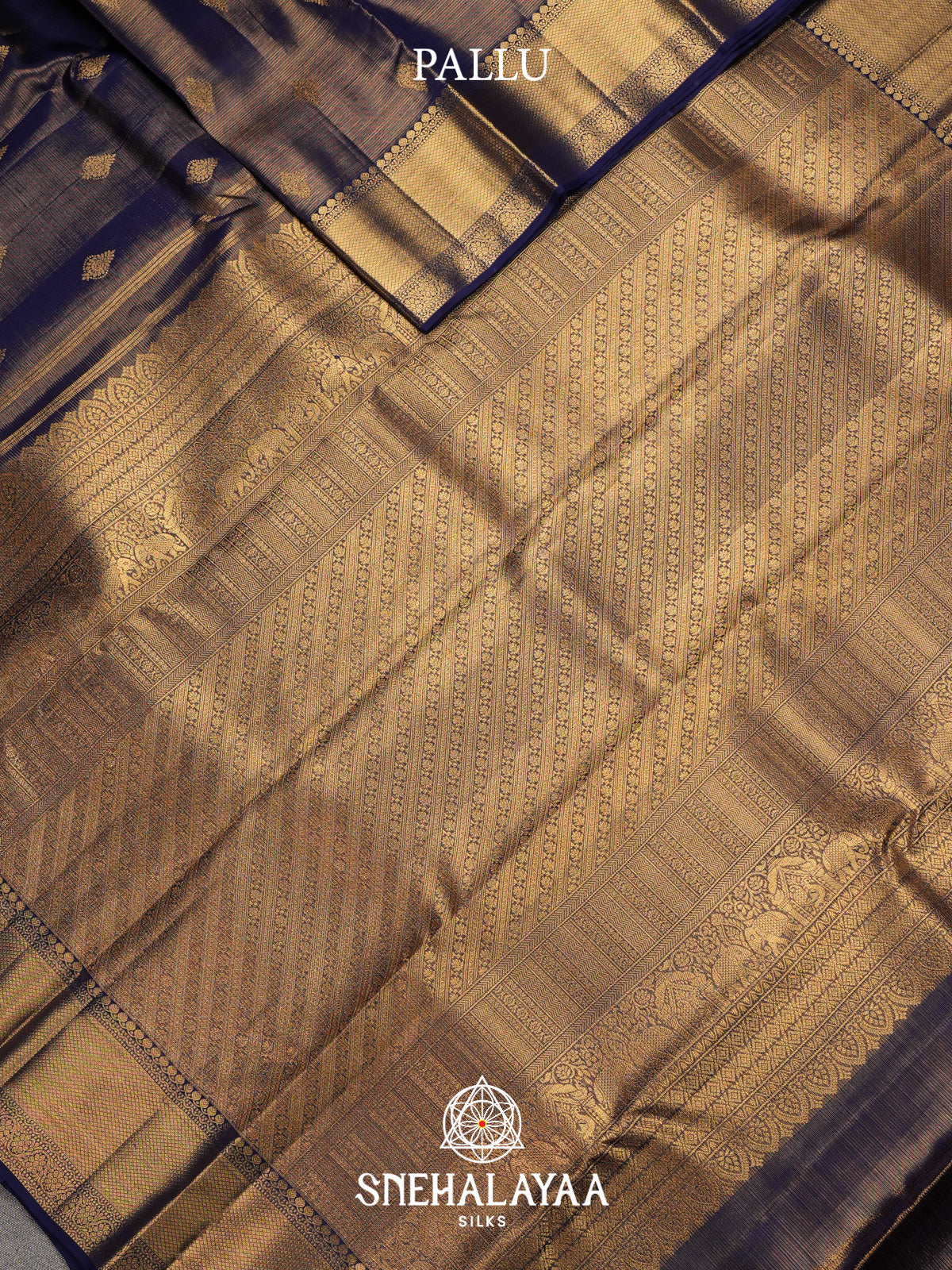 Purple Kanjivaram Silk Saree
