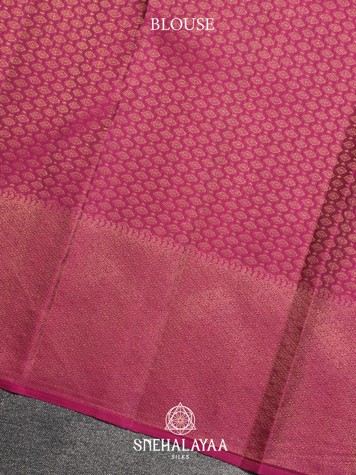 Brown Kanjivaram Silk Saree