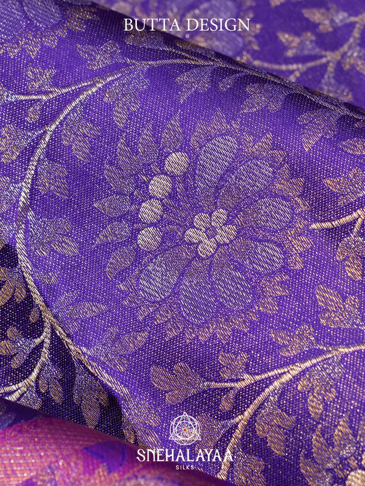 Purple Kanjivaram Silk Saree