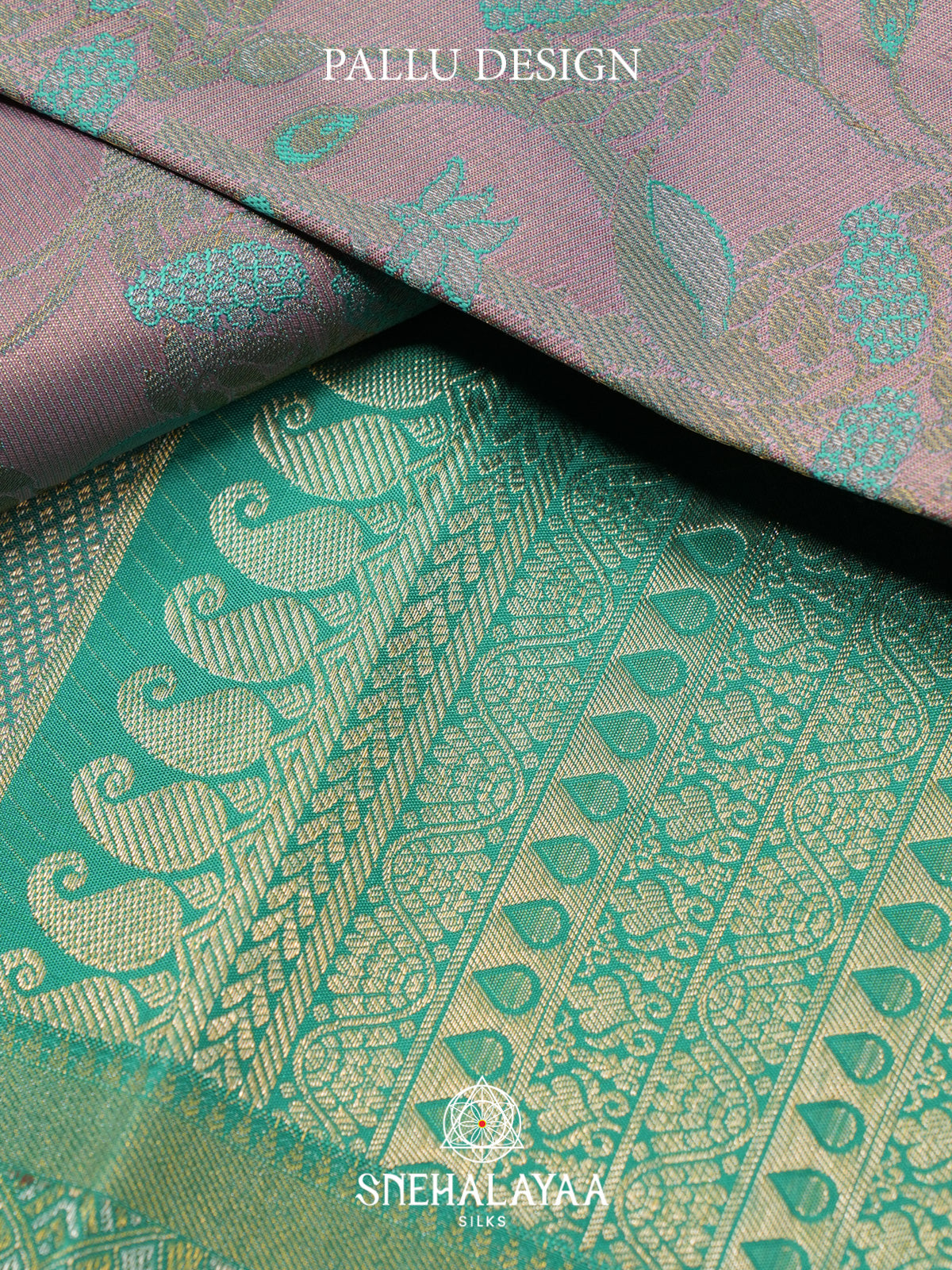 Grey Kanjivaram Silk Saree