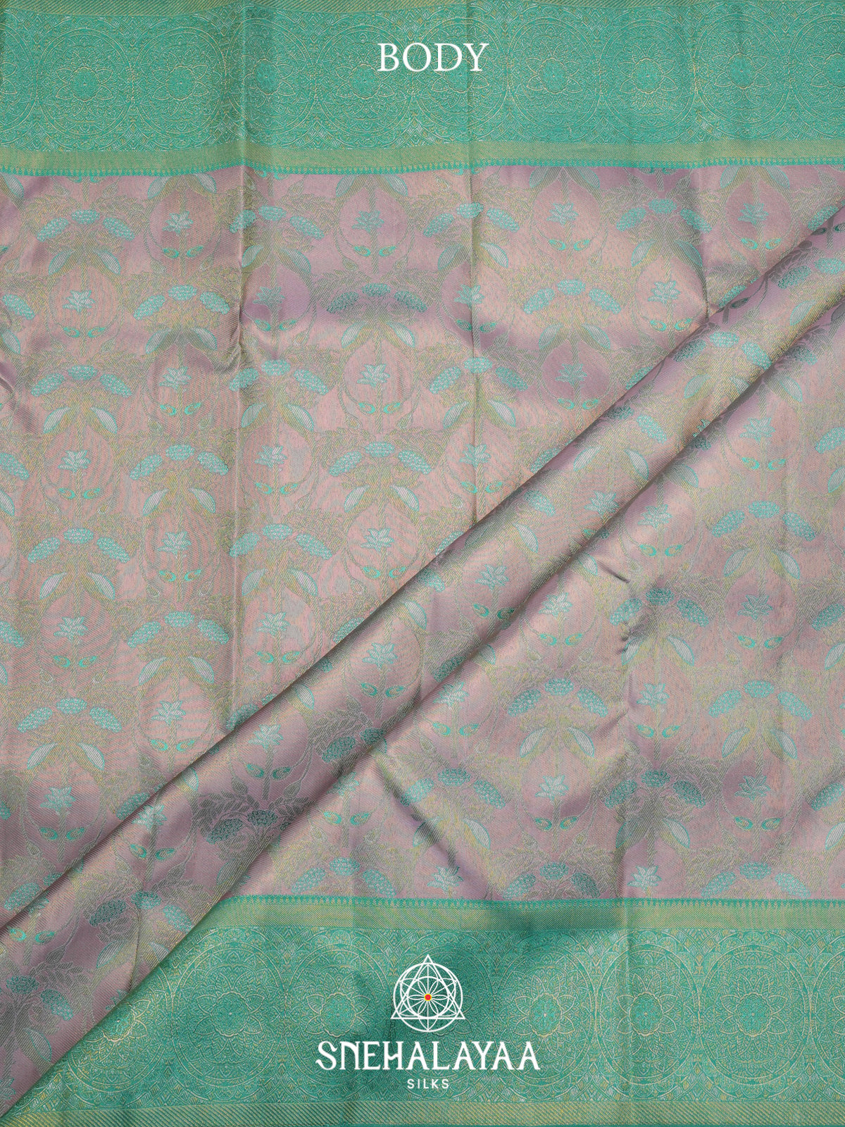 Grey Kanjivaram Silk Saree