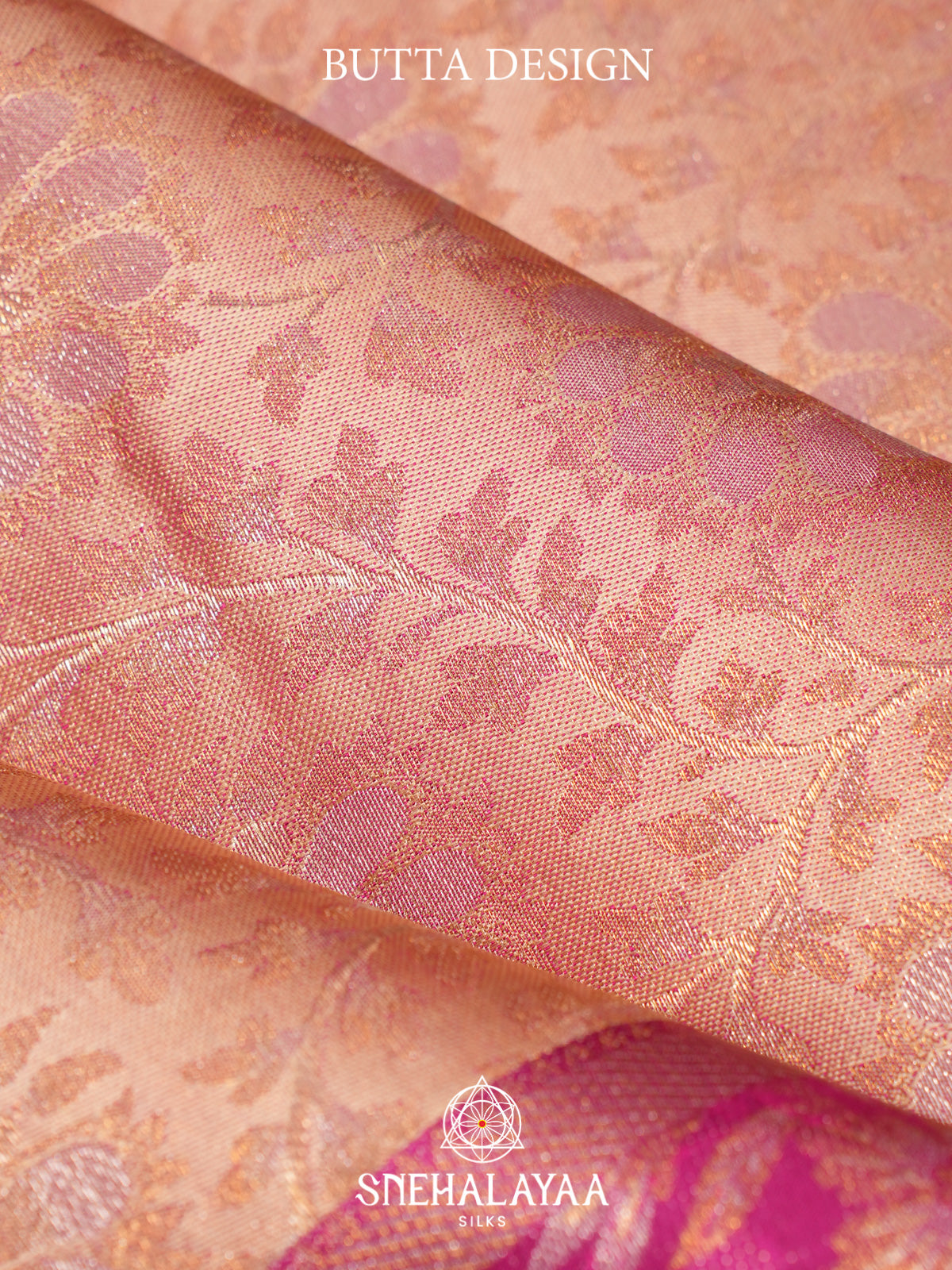 Cream Kanjivaram Silk Saree