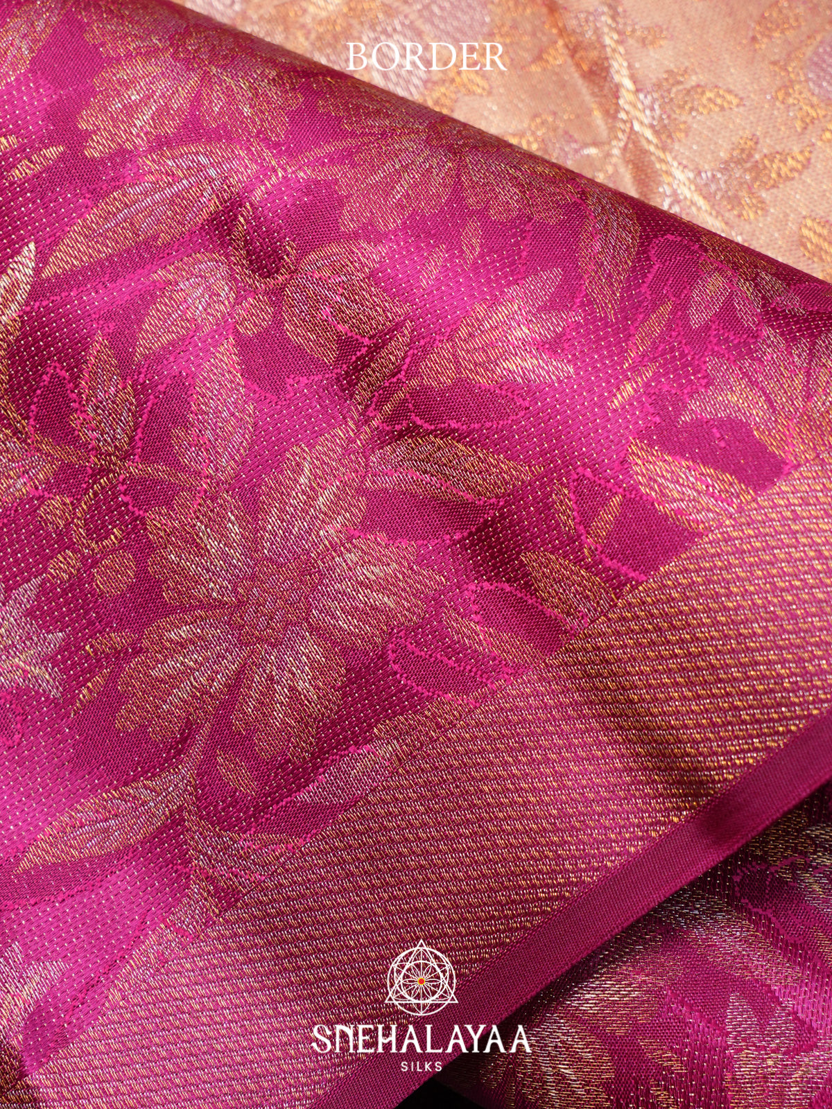 Cream Kanjivaram Silk Saree