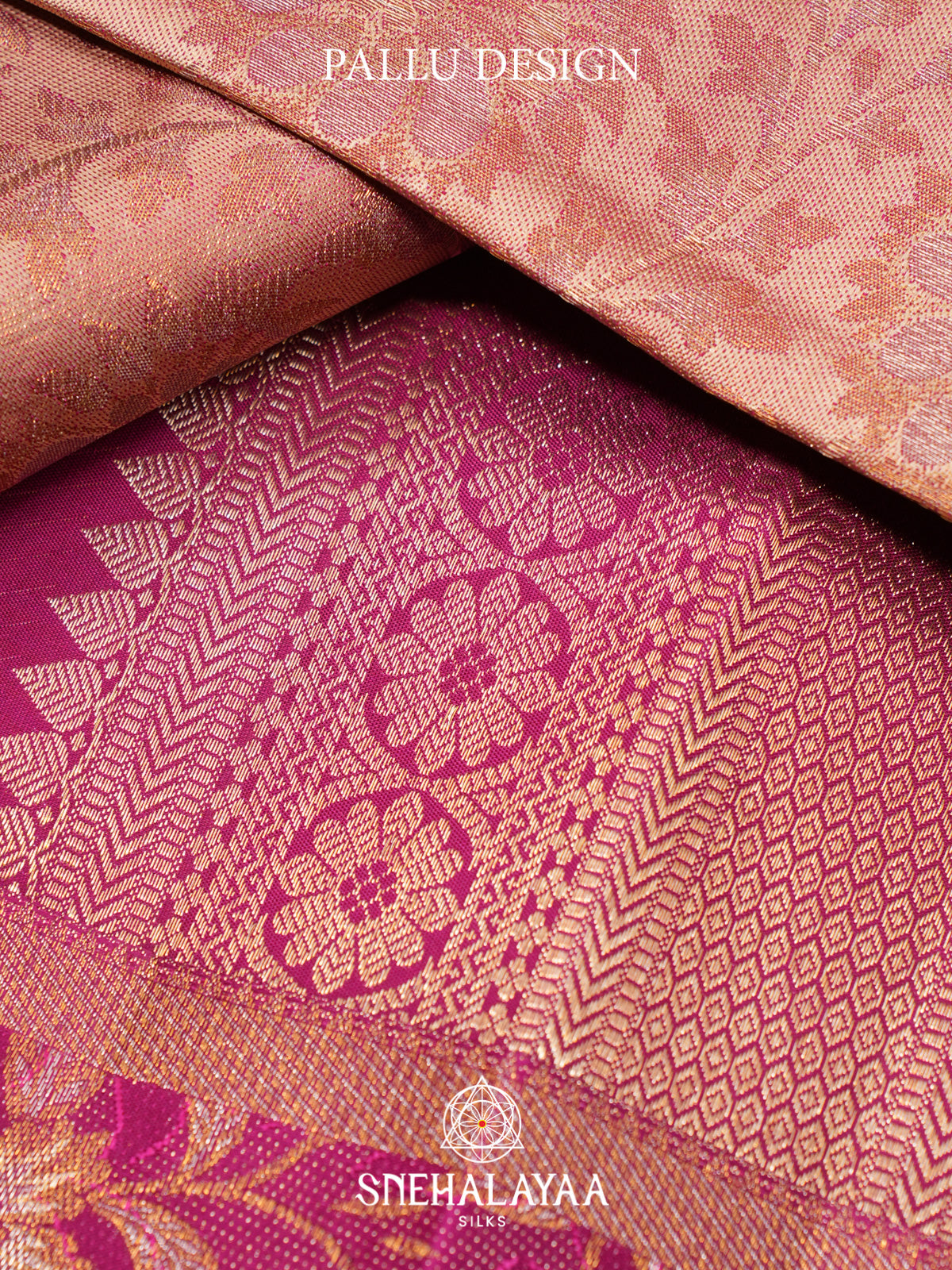 Cream Kanjivaram Silk Saree