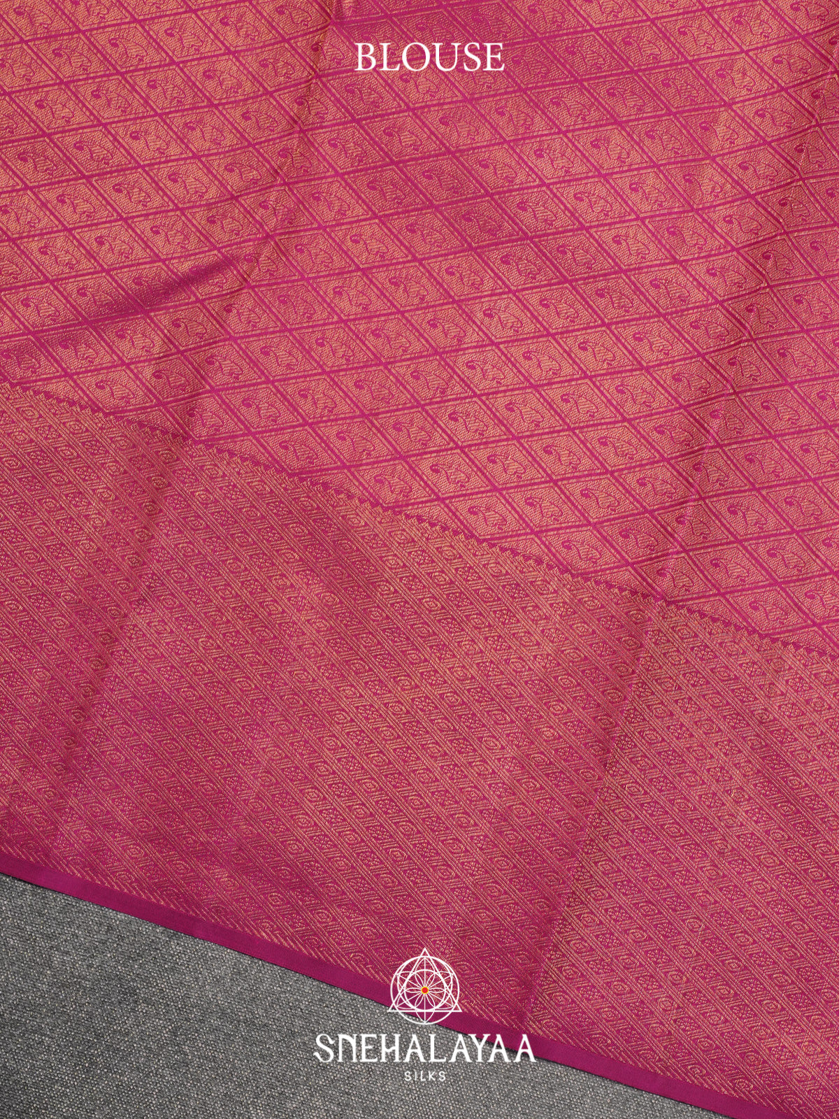 Cream Kanjivaram Silk Saree