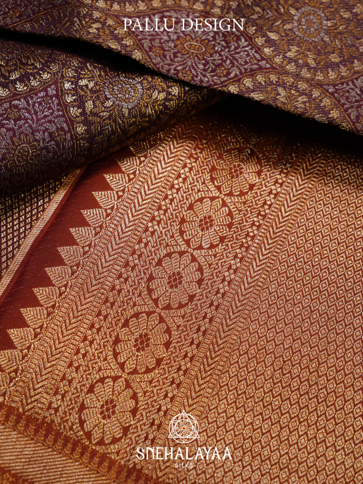 Purple Kanjivaram Silk Saree