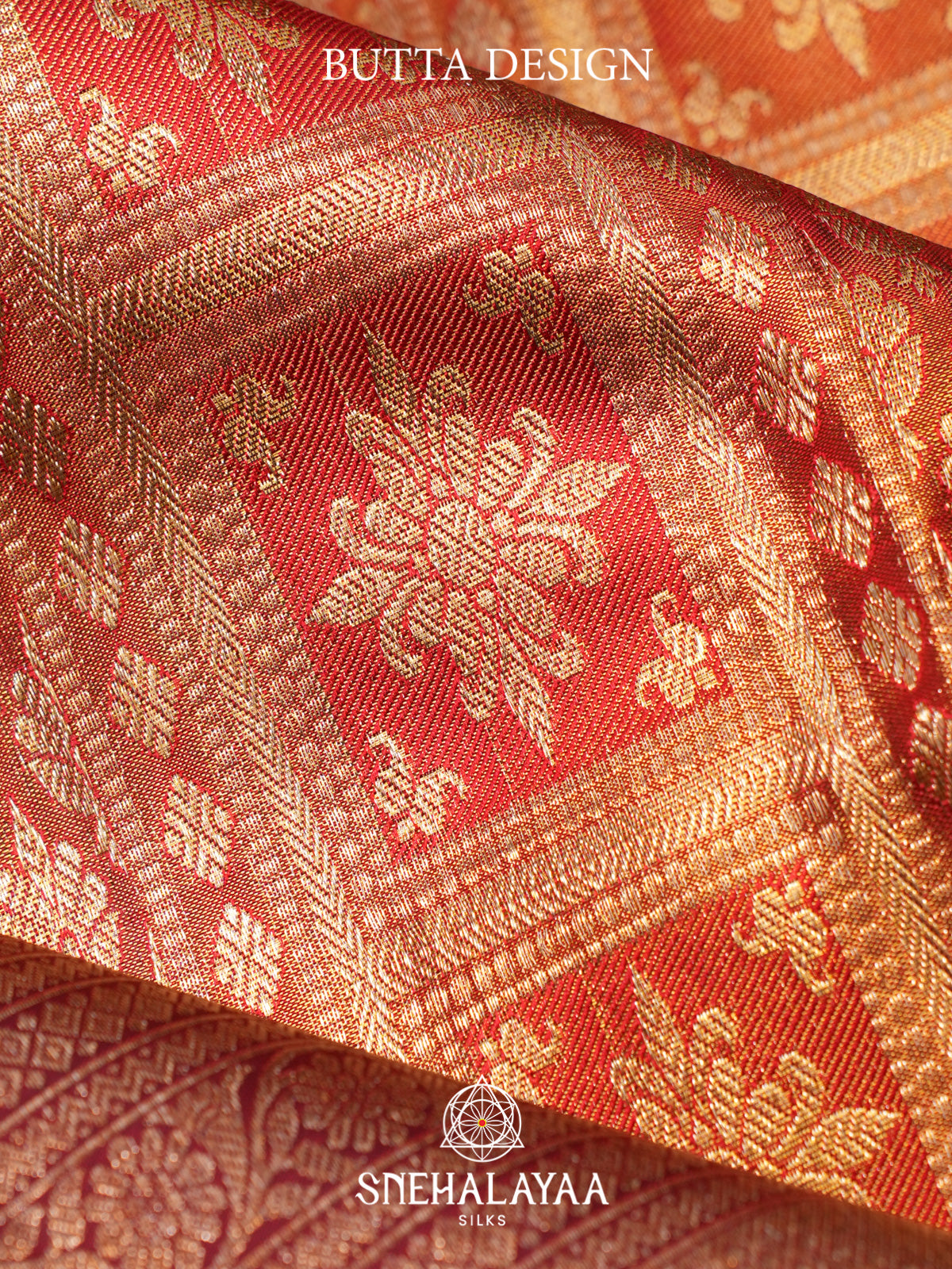 Gold Kanjivaram Silk Saree