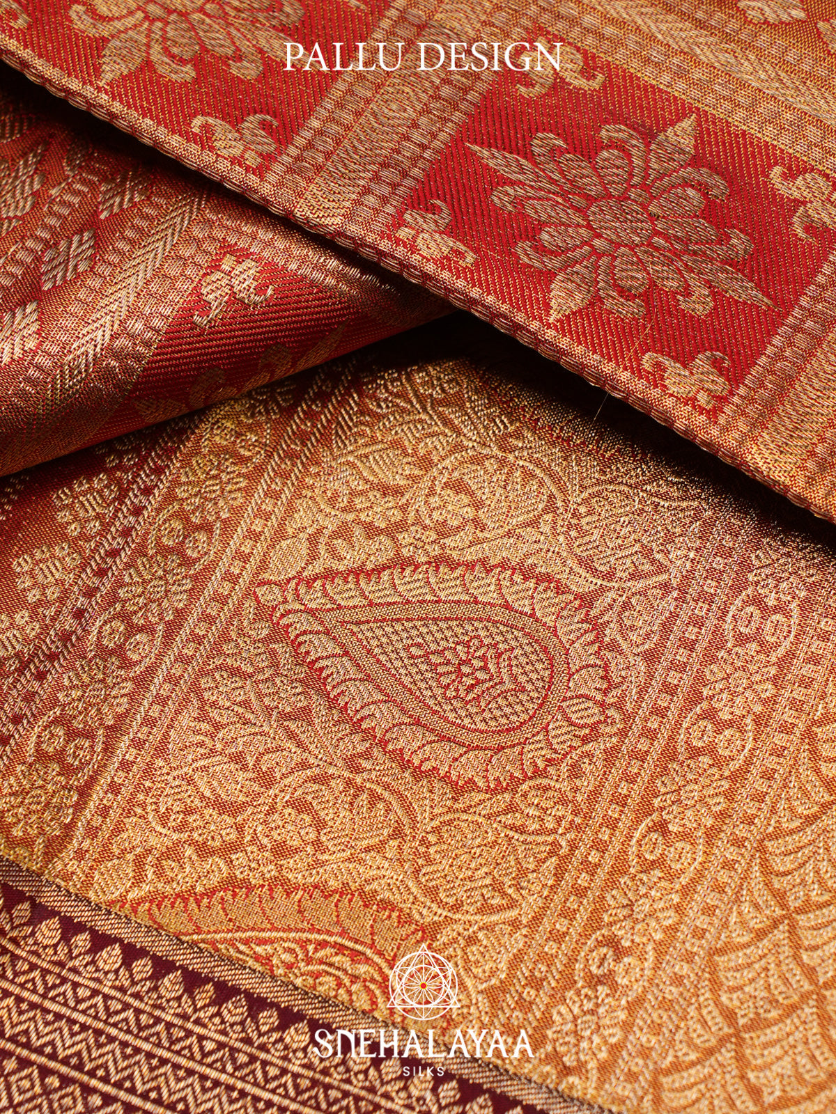 Gold Kanjivaram Silk Saree