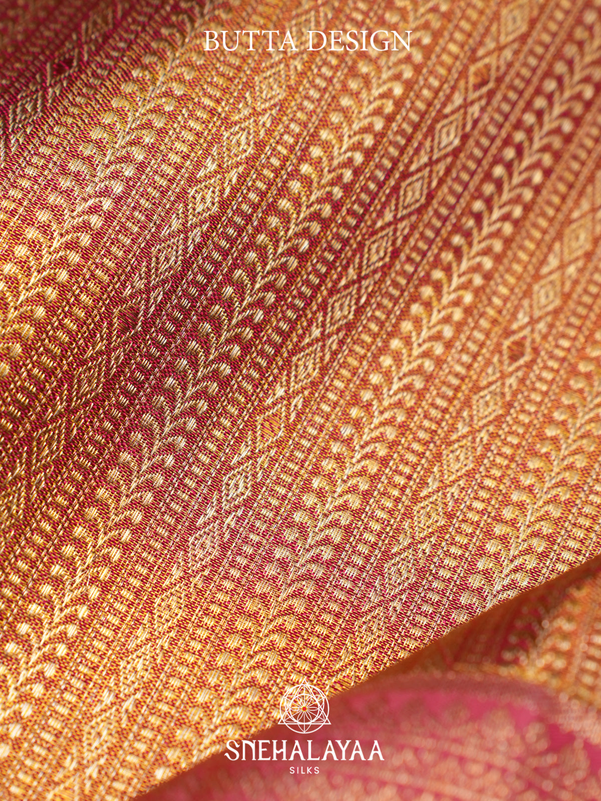 Gold Kanjivaram Silk Saree