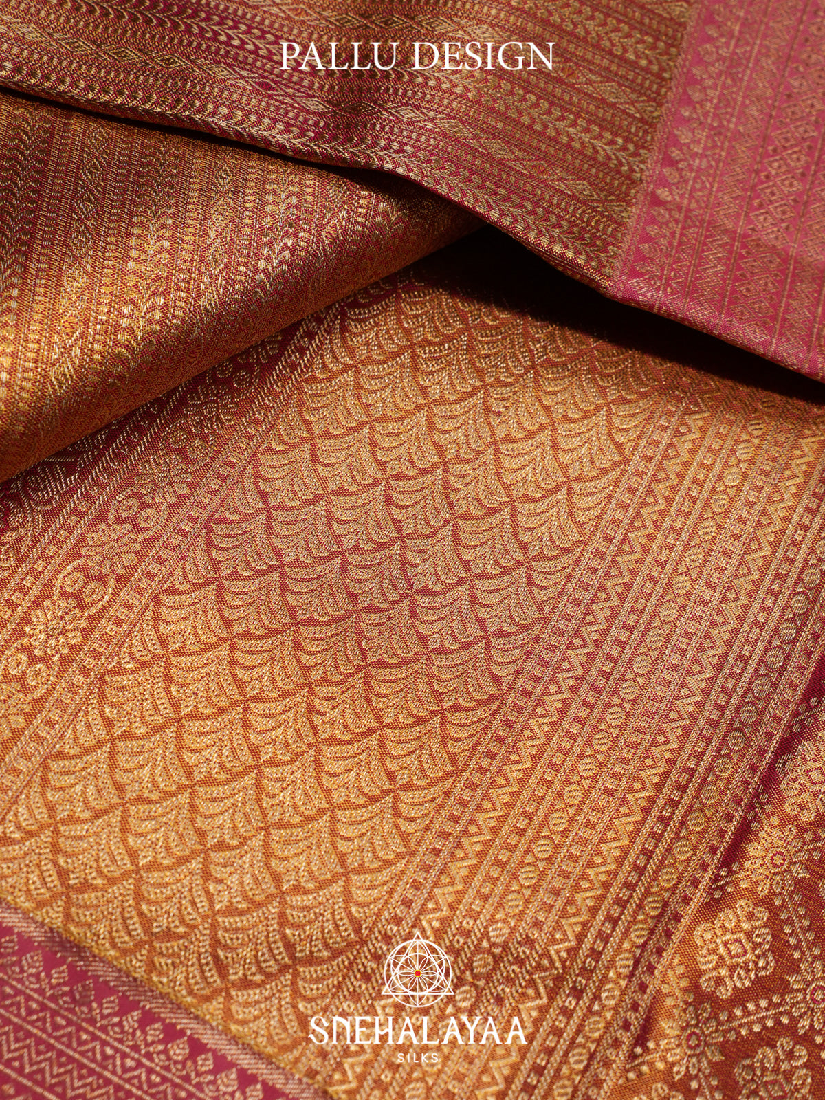 Gold Kanjivaram Silk Saree