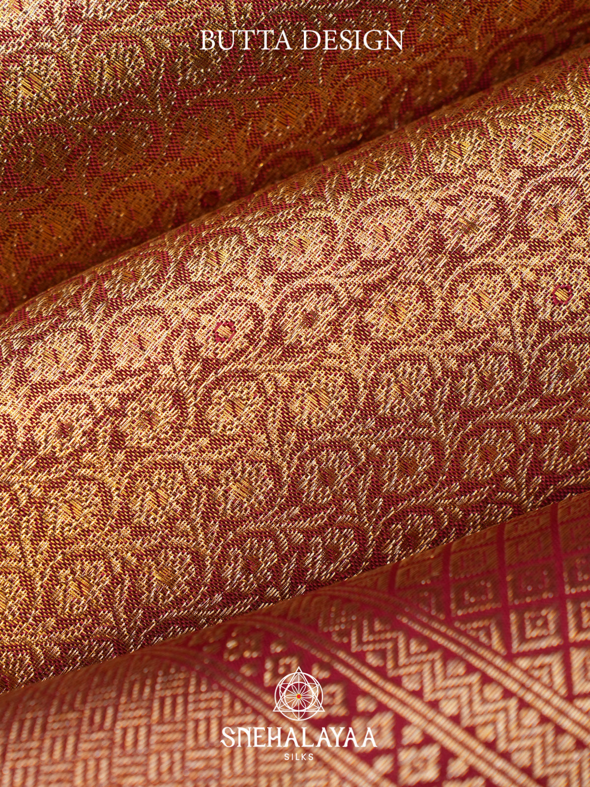 Golden Yellow Kanjivaram Silk Saree