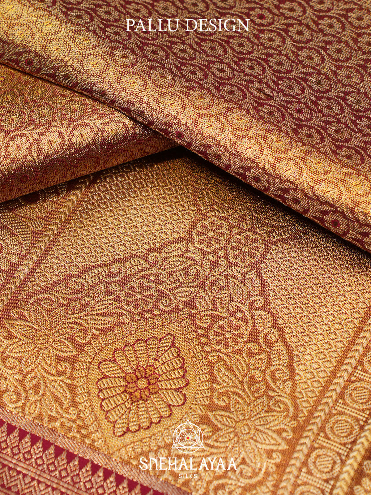 Golden Yellow Kanjivaram Silk Saree
