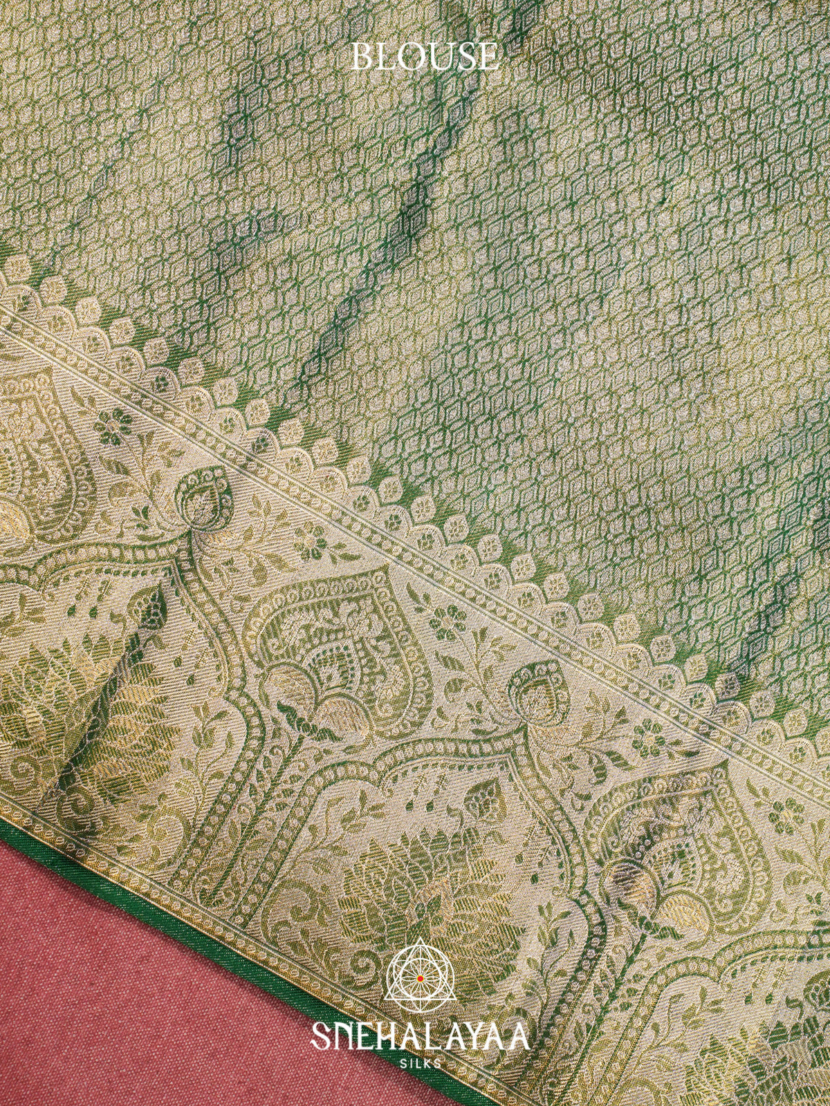 Rose Pink Kanjivaram Silk Saree