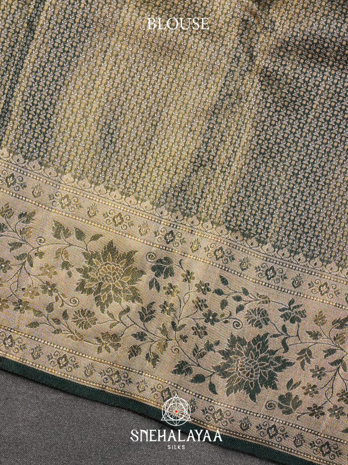 Beige Kanjivaram Silk Saree