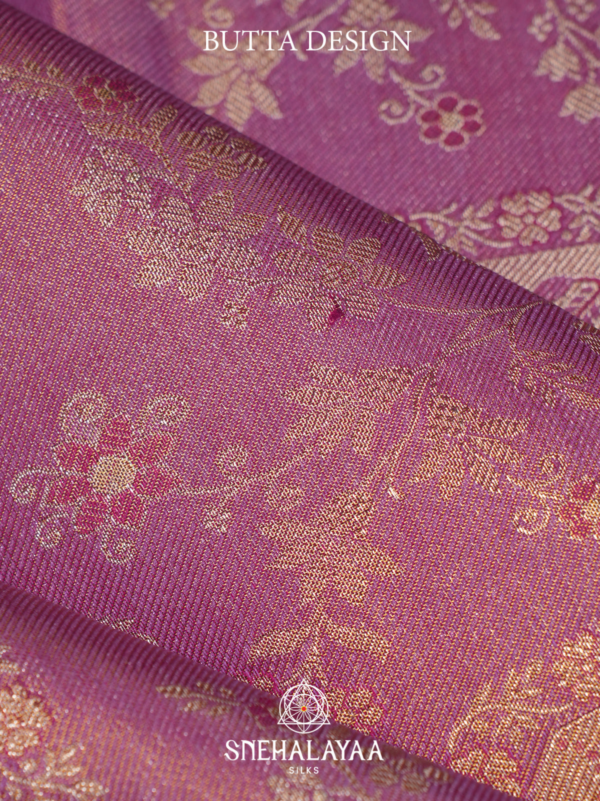 Rose Pink Kanjivaram Silk Saree